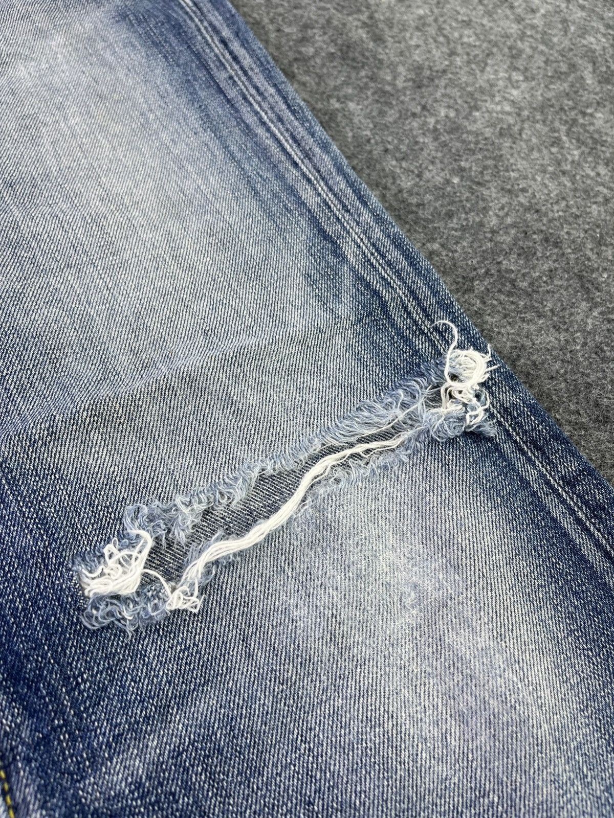Vintage Vintage Back Number Jeans Distressed Denim - J936 Size US 32 / EU 48 - 11 Thumbnail