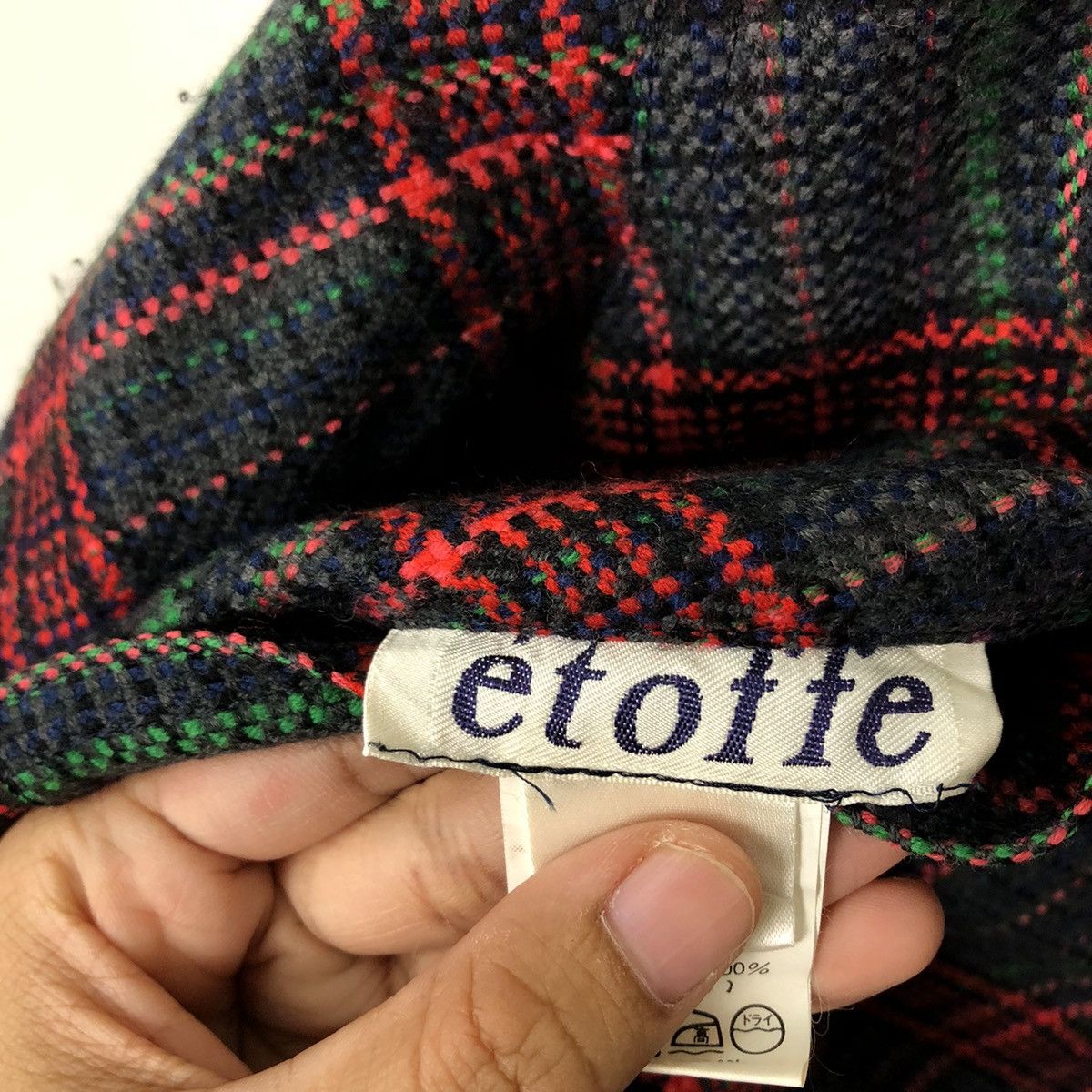 Japanese Brand VINTAGE REVERSIBLE WOOL BOMBER JACKET OTEFFE ISSEY MIYAKE Size US M / EU 48-50 / 2 - 14 Thumbnail