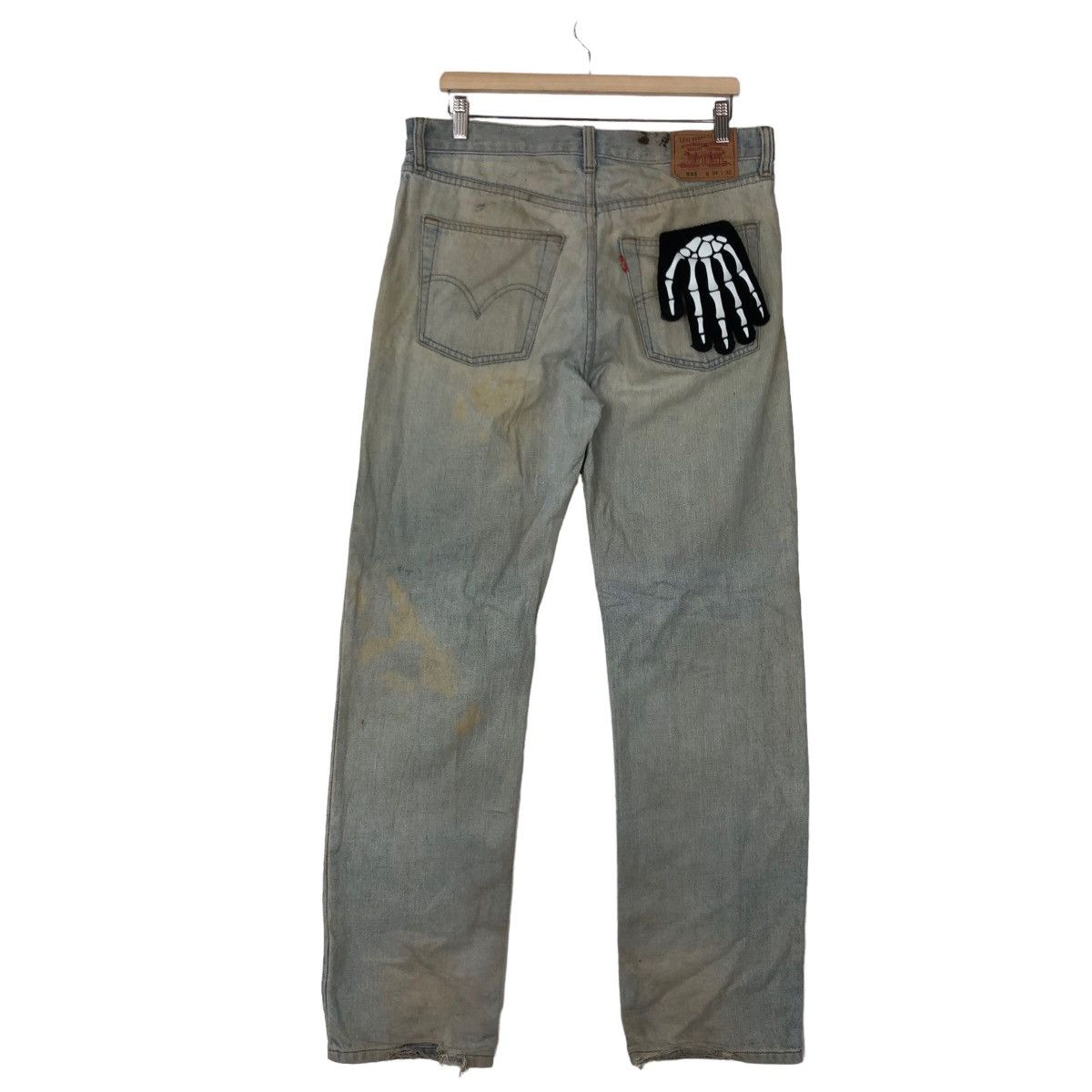 Levi's VINTAGE LEVI’S DENIM JEANS DISTRESSED DESIGN JAPAN Size US 34 / EU 50 - 6 Thumbnail