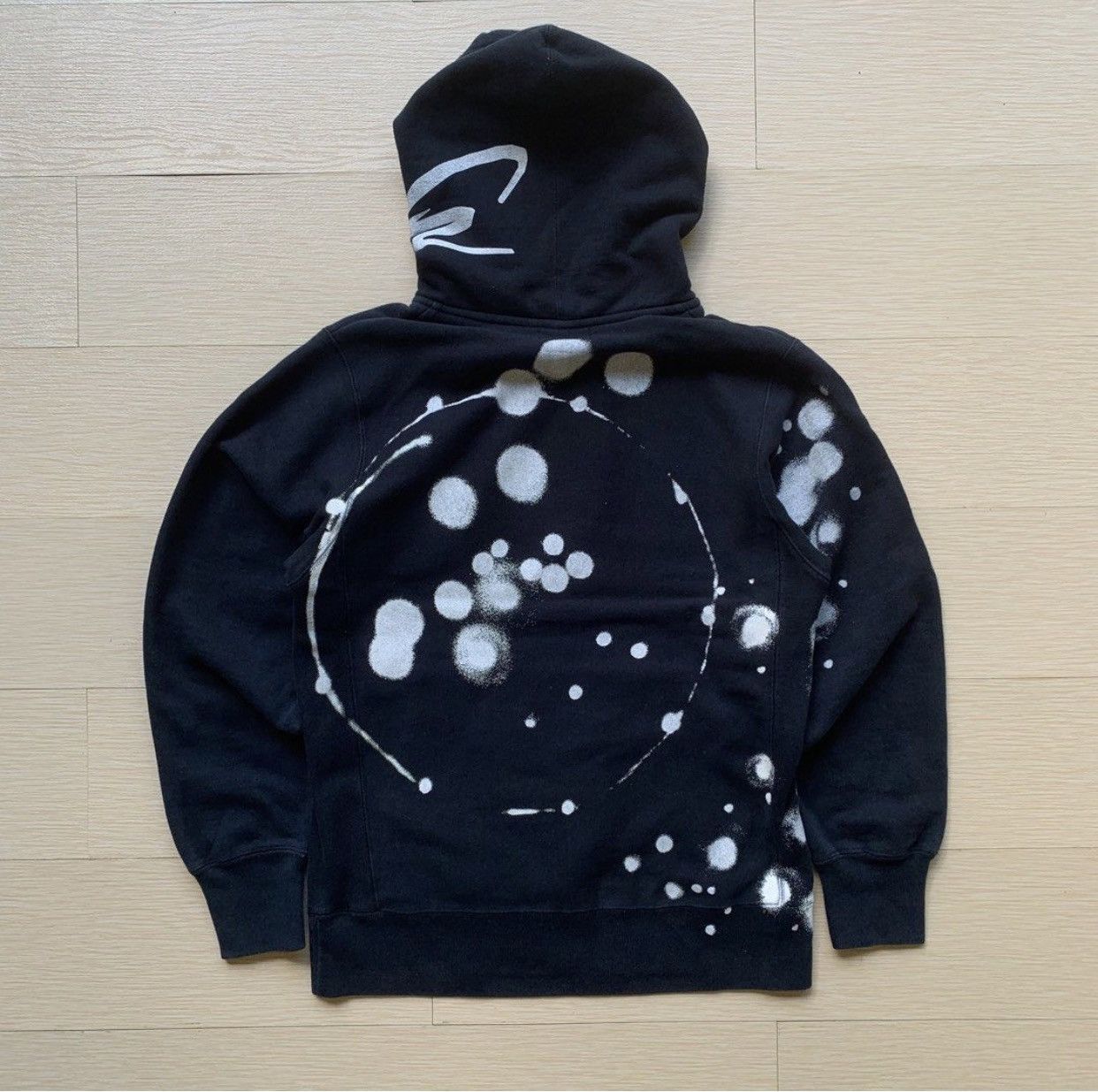 Designer × Futura 🚨FINAL DROP🚨 VTG FUTURA LABORATORIES PAINT HOODIE Size US M / EU 48-50 / 2 - 2 Thumbnail
