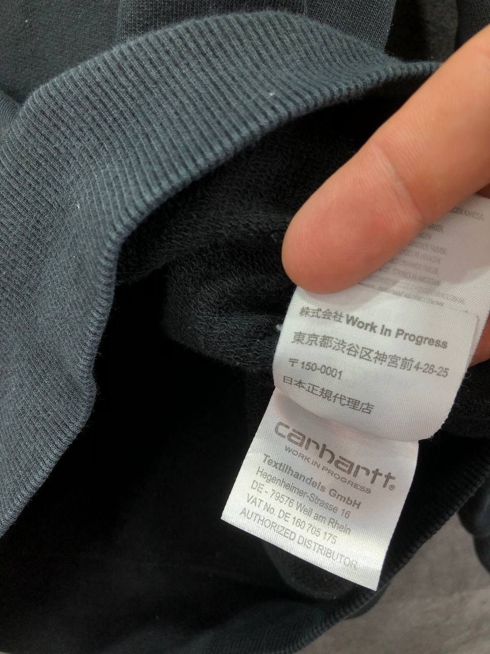 Carhartt × Vintage Mens Carhartt Tony Sweat Backhit size M Size US M / EU 48-50 / 2 - 11 Thumbnail