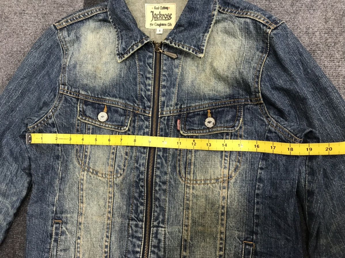 JACKROSE JackRose Japan Zipper Denim Jacket Size US XS / EU 42 / 0 - 9 Thumbnail