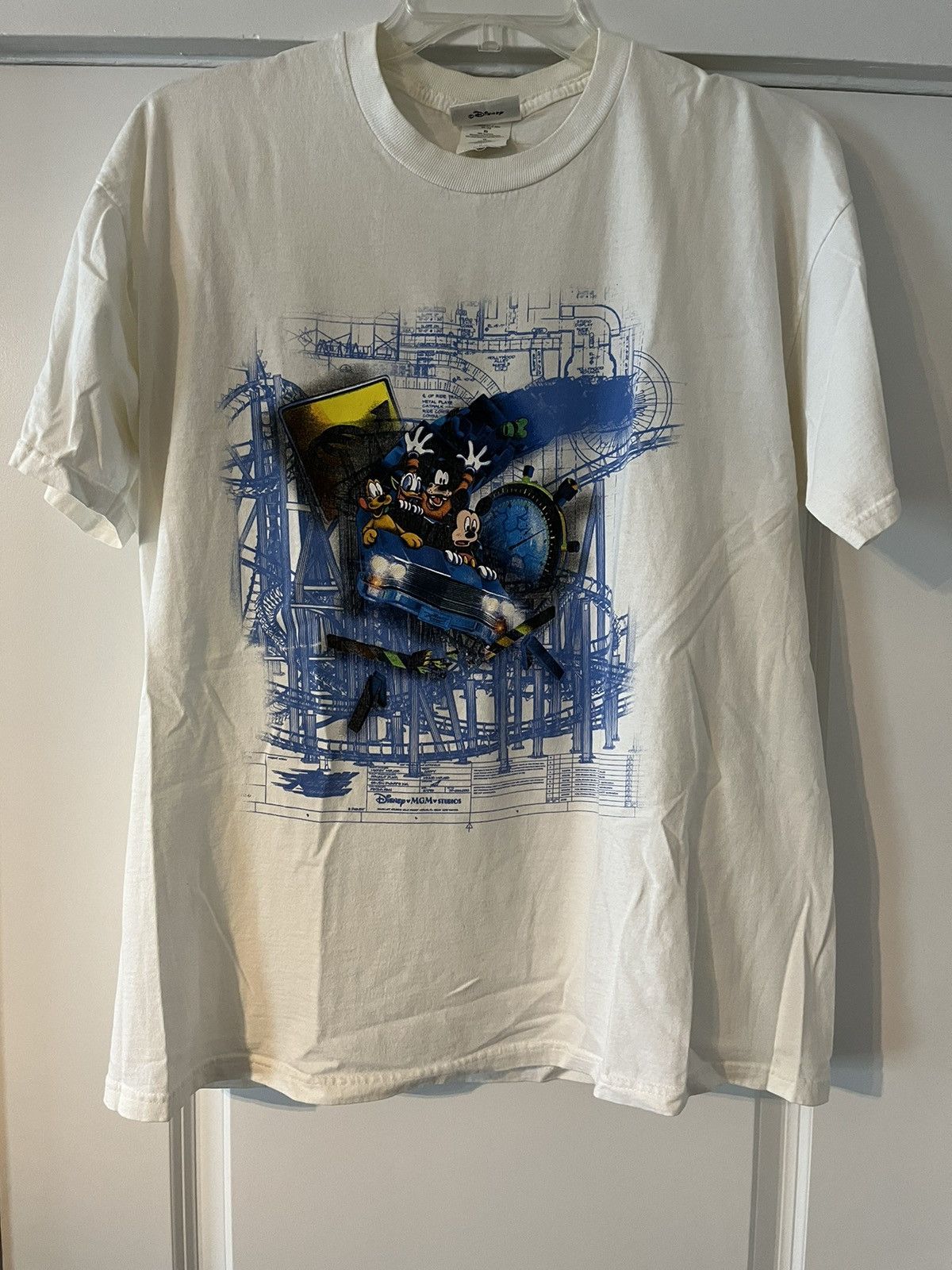 Vintage ‘99 buy Disney World AEROSMITH’S ROCK ‘N’ ROLLER COASTER Shirt