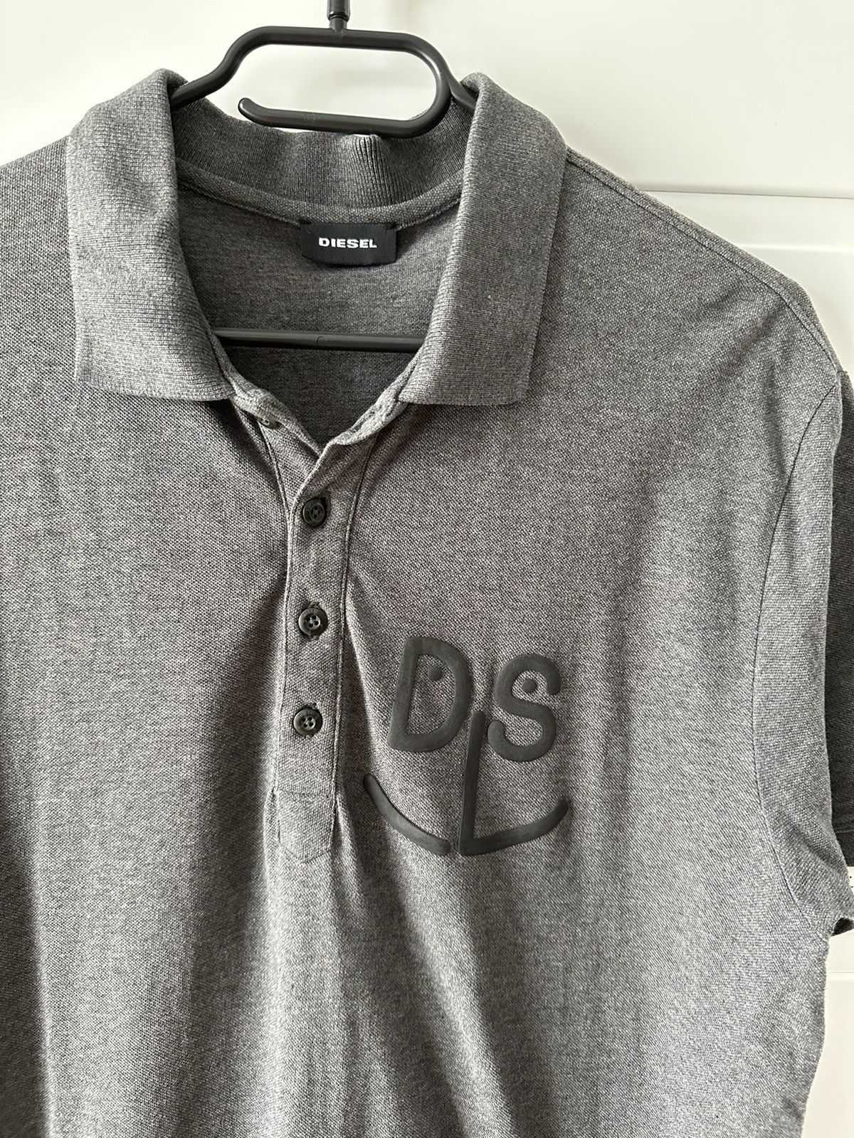 Diesel DIESEL GRAY POLO SHIRT MEDIUM Size US M / EU 48-50 / 2 - 2 Thumbnail