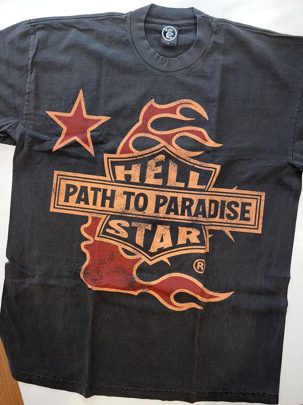 HELLSTAR Hellstar Biker T-shirt Size US XL / EU 56 / 4 - 1 Thumbnail