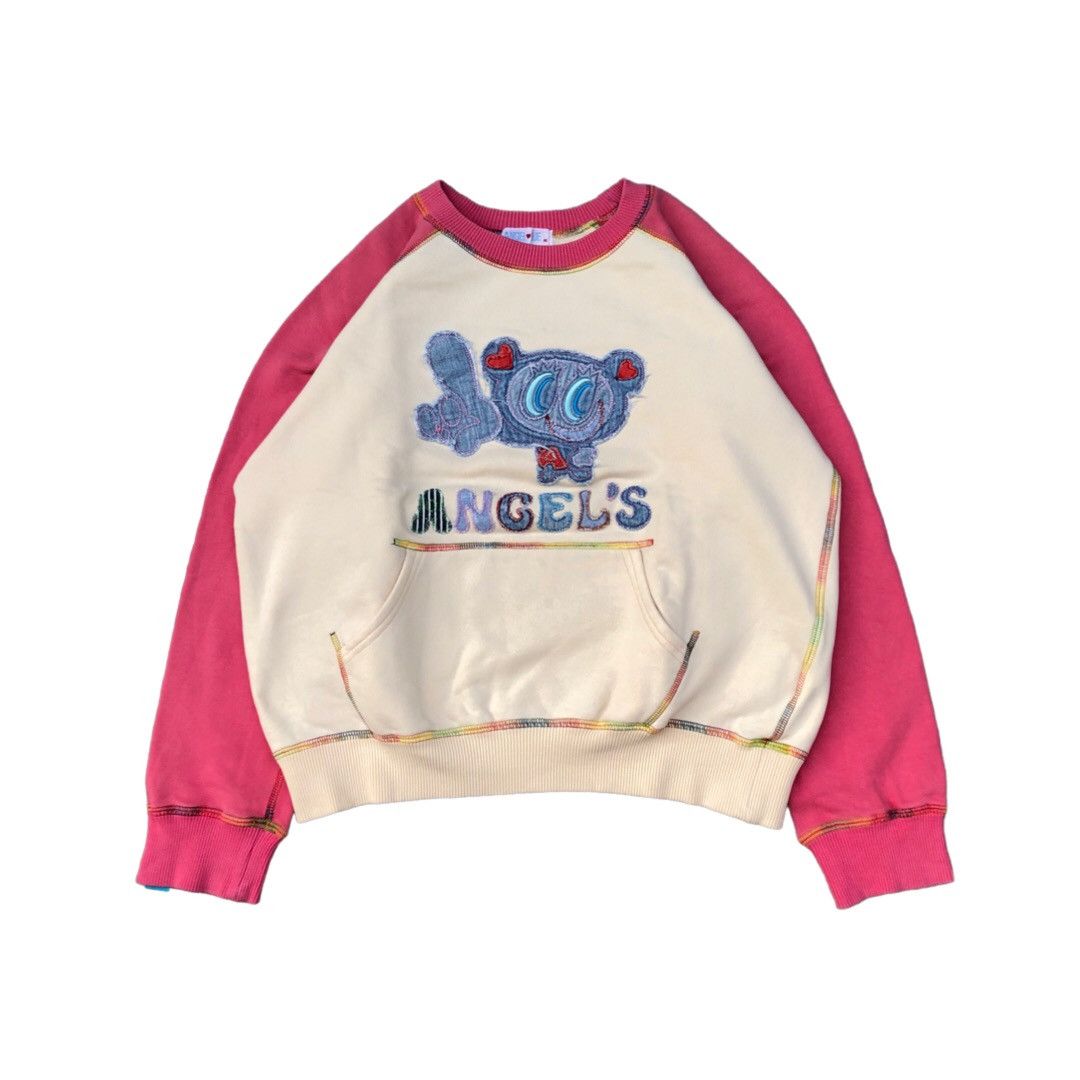 Angel Blue × Hysteric Glamour × Japanese Brand Vintage y2k Angel Blue Cute Sweatshirt Size M / US 6-8 / IT 42-44 - 1 Thumbnail