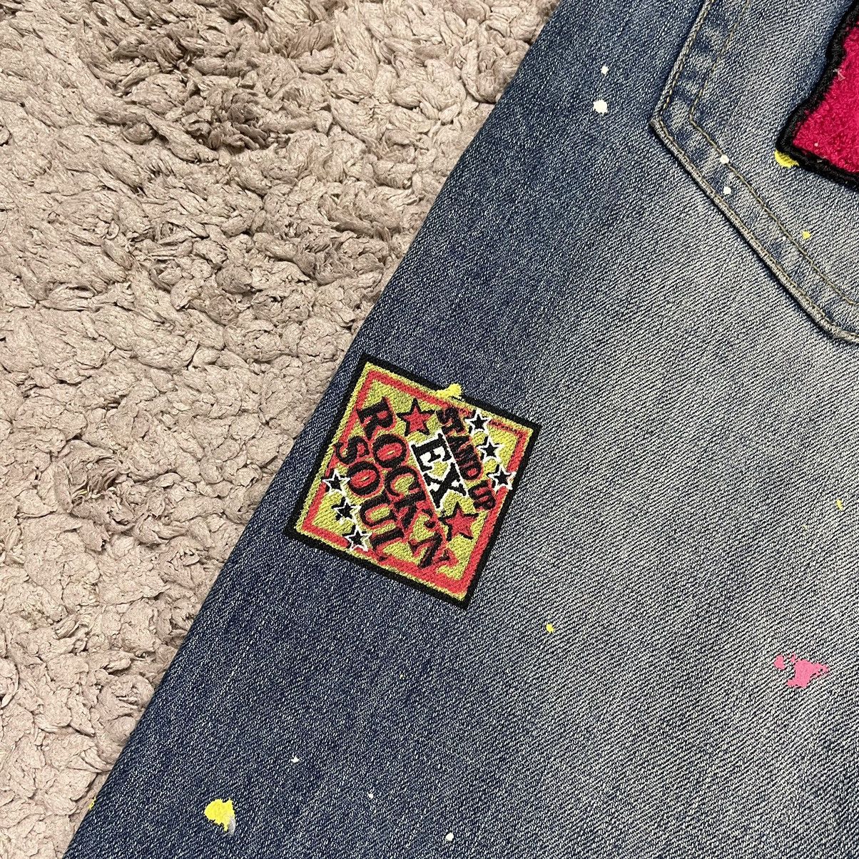 Vintage Vintage Japanese Brand Patched Art Jeans Size US 34 / EU 50 - 12 Thumbnail