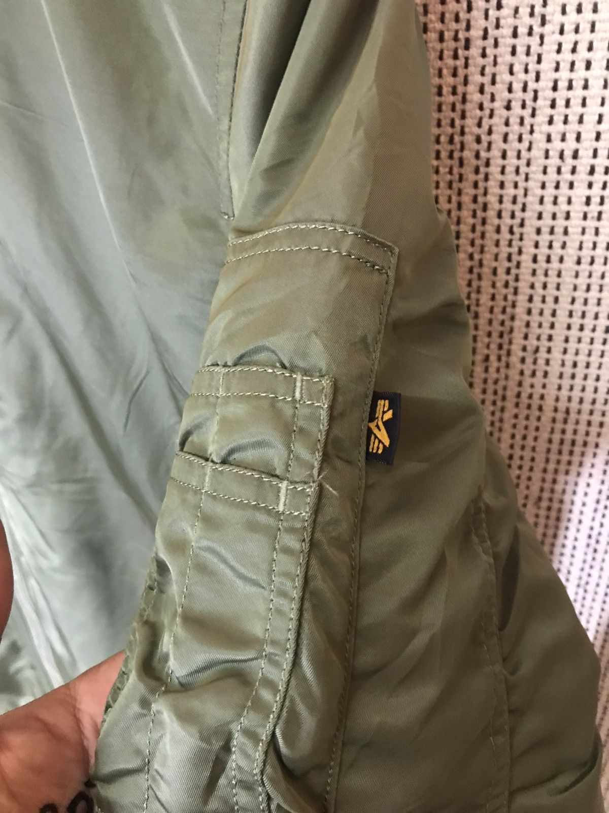 Alpha Industries ‼️ALPHA INDUSTRIES BOMBER REVERSIBLE JACKET‼️ Size US M / EU 48-50 / 2 - 5 Thumbnail
