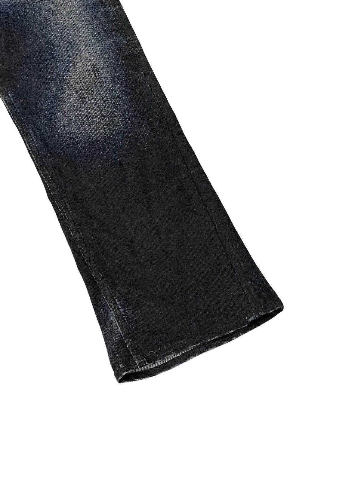 Japanese Brand Slim Jeans Nicole Club Coated Denim Clawmark Stretch 5🟦8 Size US 32 / EU 48 - 4 Thumbnail