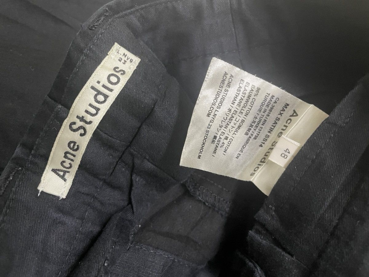 Acne Studios Acne Studios MAX SATIN SS14 Pants Size US 32 / EU 48 - 6 Thumbnail