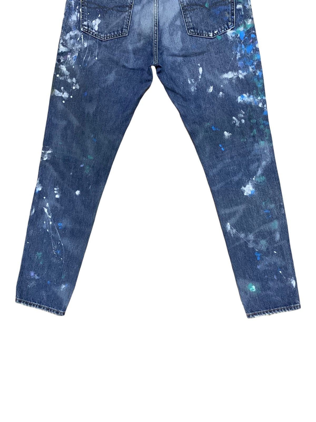 Polo Ralph Lauren Polo Ralph Lauren Astor Jillian Wash Paint Splatter Jeans Size US 32 / EU 48 - 10 Thumbnail