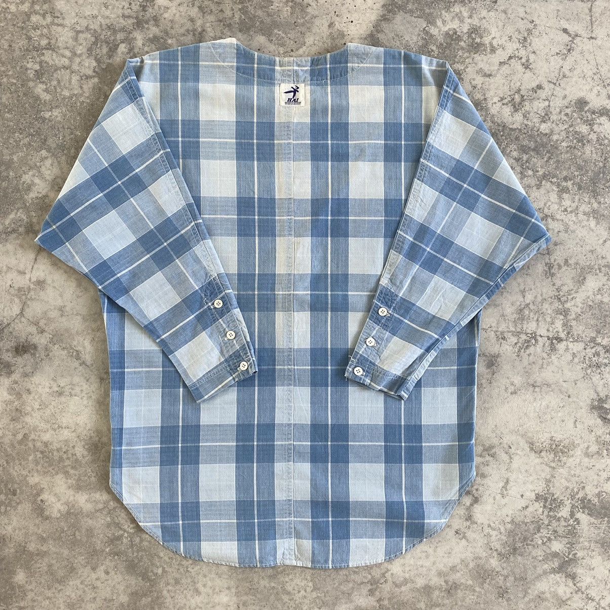 Hai Sporting Gear VTG Hai Sporting Miyake Studio Checker Half Button Shirt Size US M / EU 48-50 / 2 - 1 Thumbnail