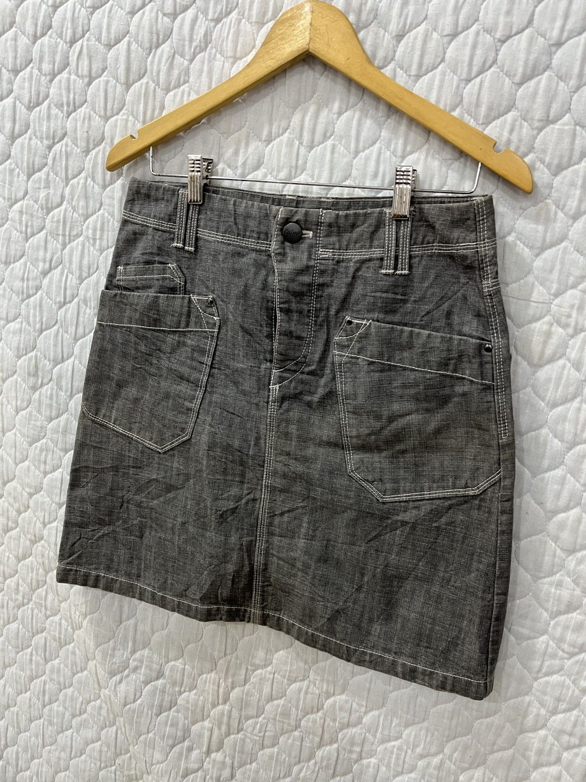 Japanese Brand (Rrrr). CALMS JAPAN ARCHIVE SKIRTS Size 31" - 2 Thumbnail