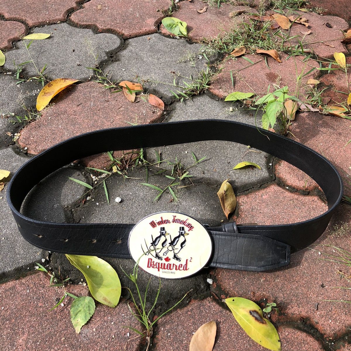 Dsquared2 Vintage 90s Dsquared2 Leather Belt Size ONE SIZE - 5 Thumbnail