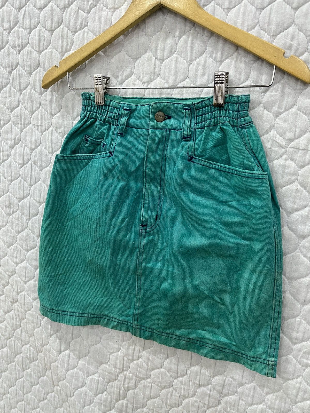 Isamu Katayama Backlash (Qqqq). ISAMU ISHI COMPANY SKIRTS Size 23" - 3 Thumbnail
