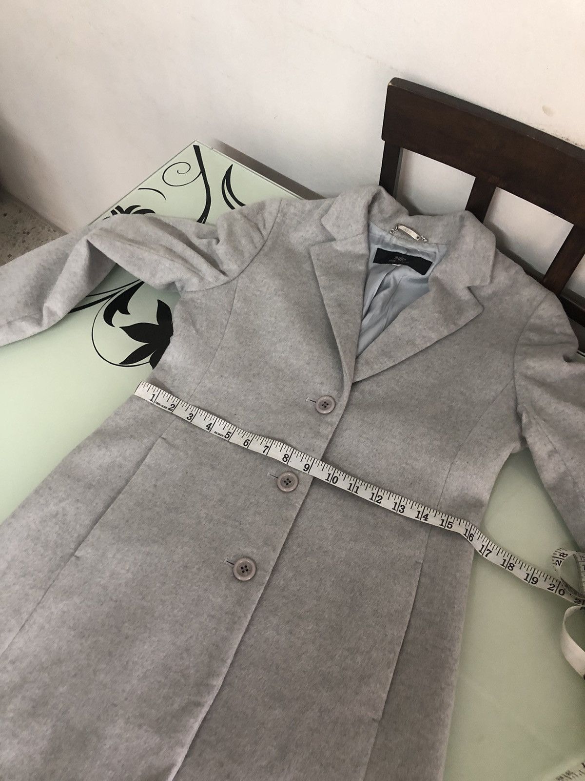 Yohji Yamamoto Fire🔥 Ined by Yohji Yamamoto Cashmere Long Coat Size M / US 6-8 / IT 42-44 - 23 Thumbnail