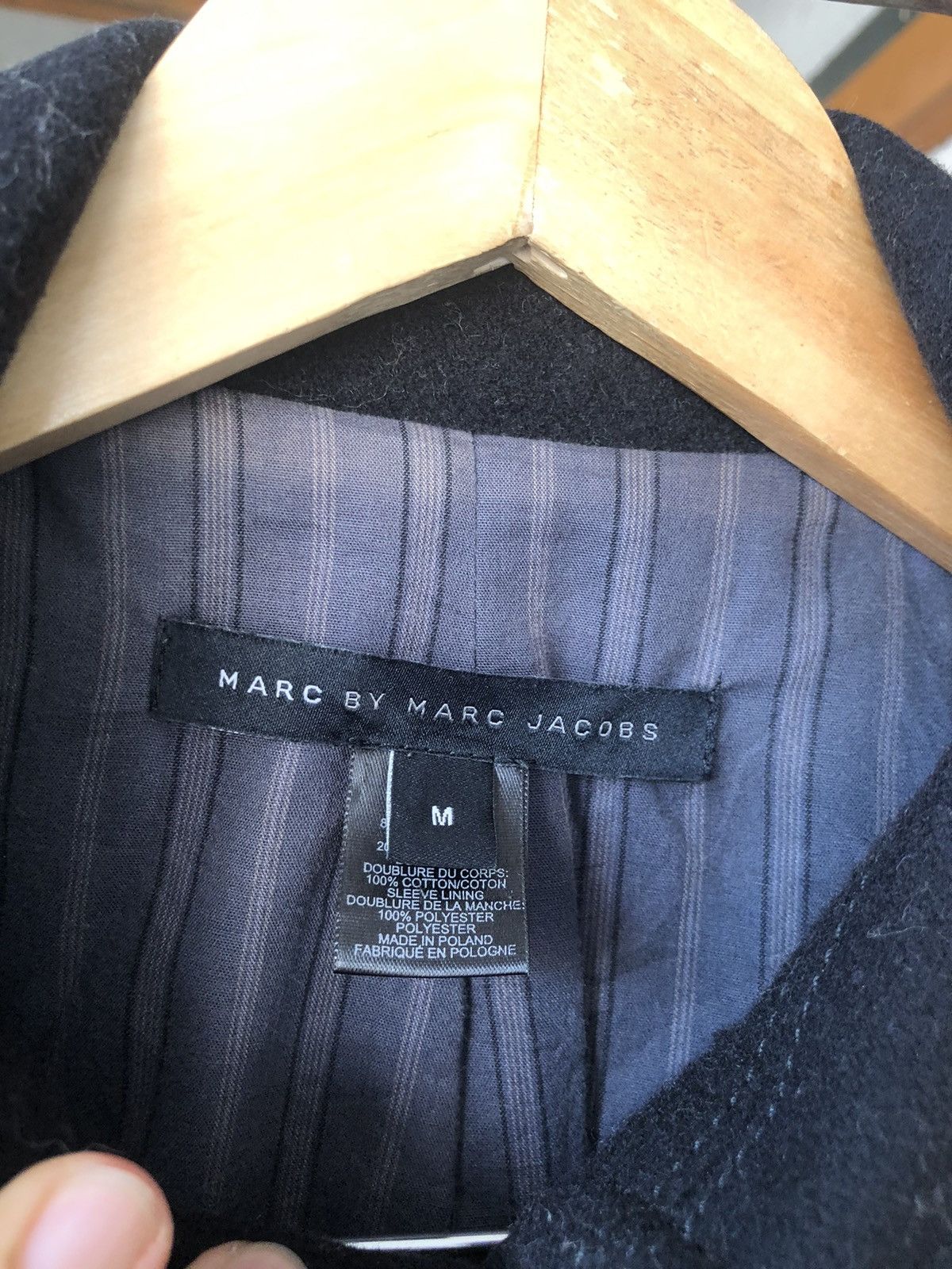 Marc Jacobs Marc by Marc Jacobs Double Breasted Wool Peacoat Size US M / EU 48-50 / 2 - 13 Thumbnail