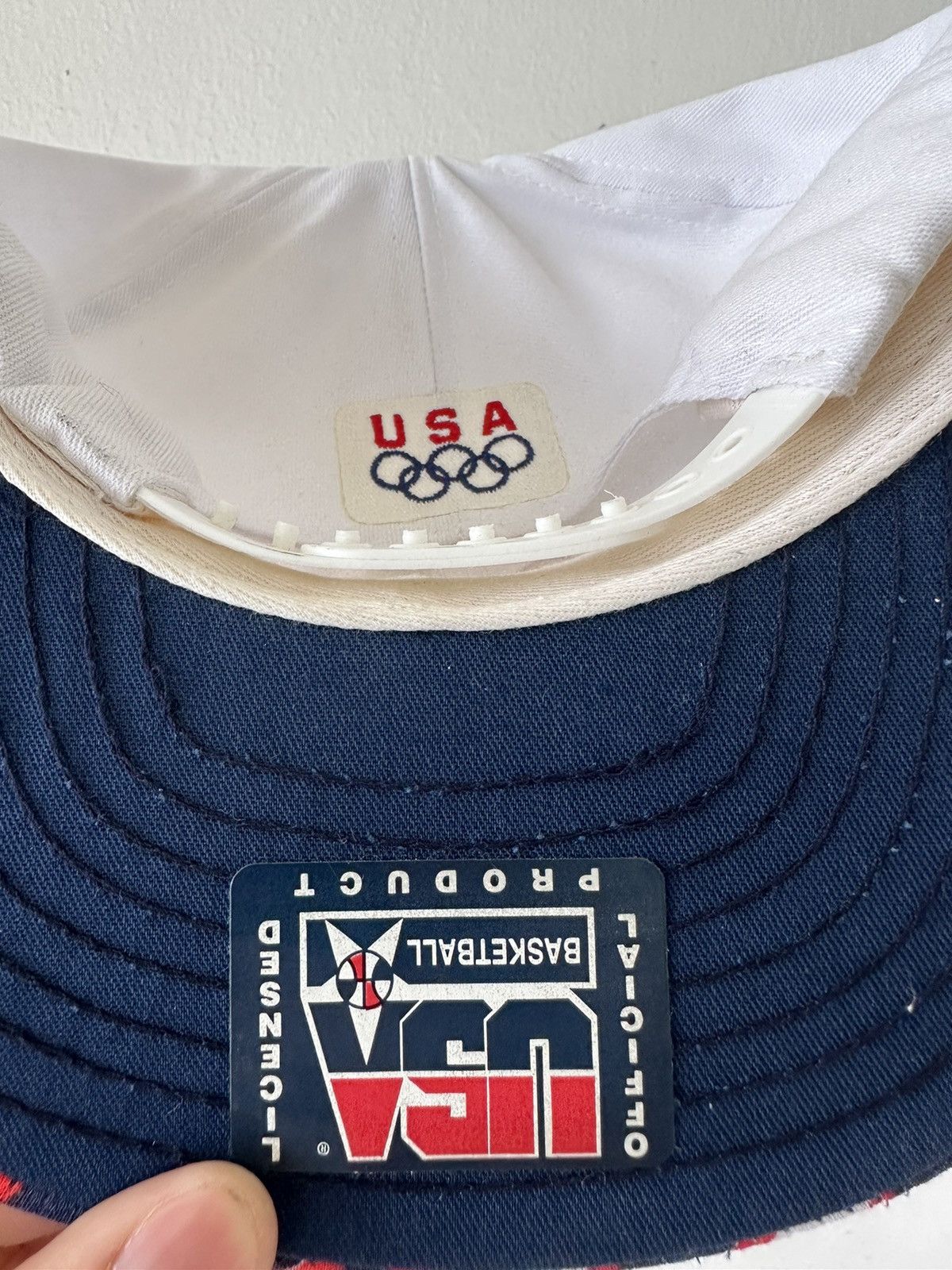 USA Olympics × Vintage 1992 USA Basketball Magic Johnson 32 Dream Team Hat Size ONE SIZE - 6 Thumbnail