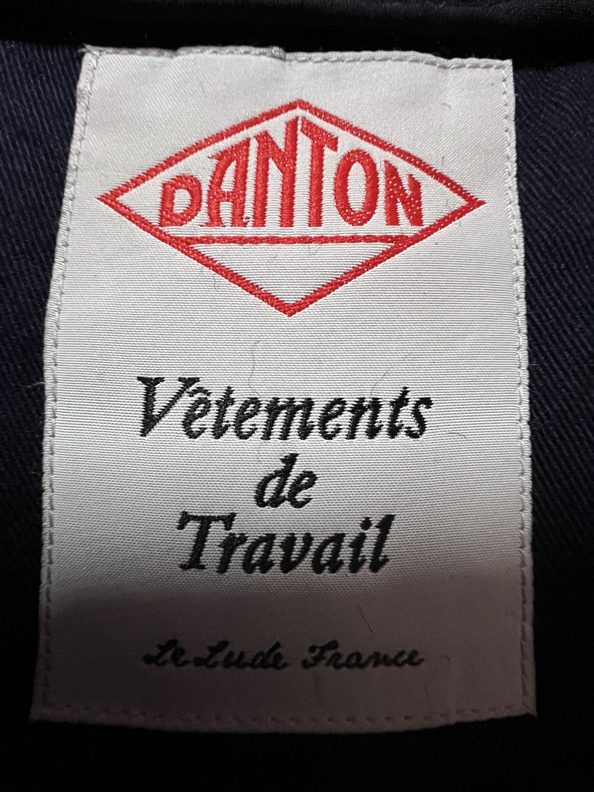 Danton Danton Vetements de travail wool double breast jacket Size US XS / EU 42 / 0 - 9 Thumbnail