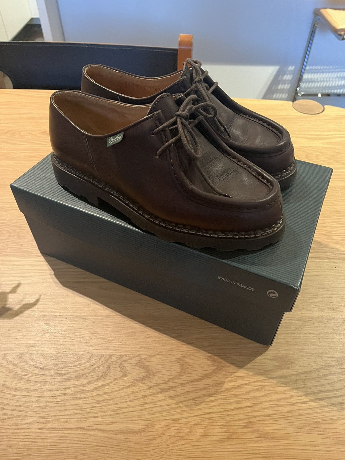 靴 Paraboot Michael lisse cafe EU40.5 靴 Paraboot Michael lisse