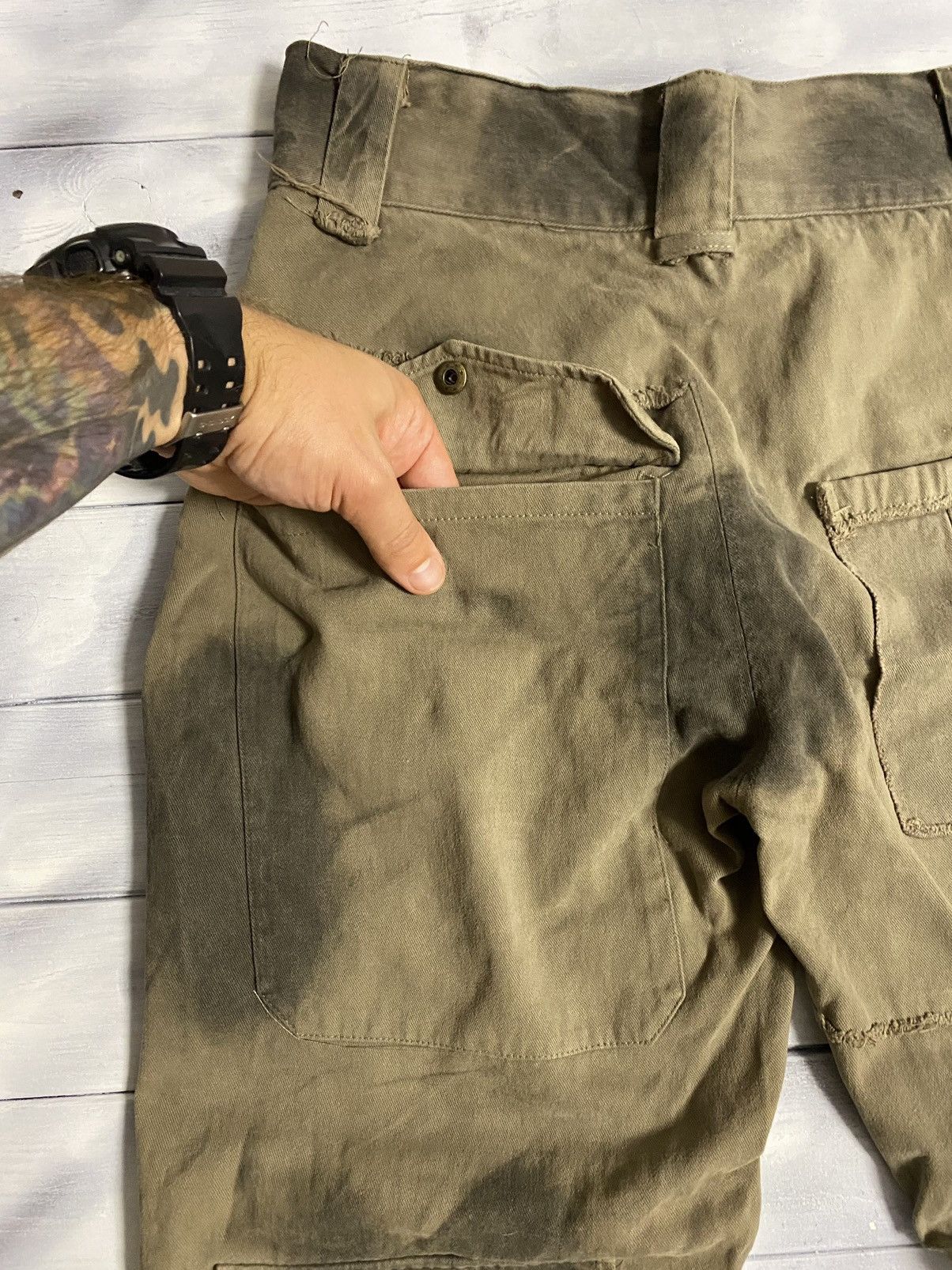 Japanese Brand Rare Pants Japanese Multipocket Style. Avant-Garde. Size US 30 / EU 46 - 12 Thumbnail