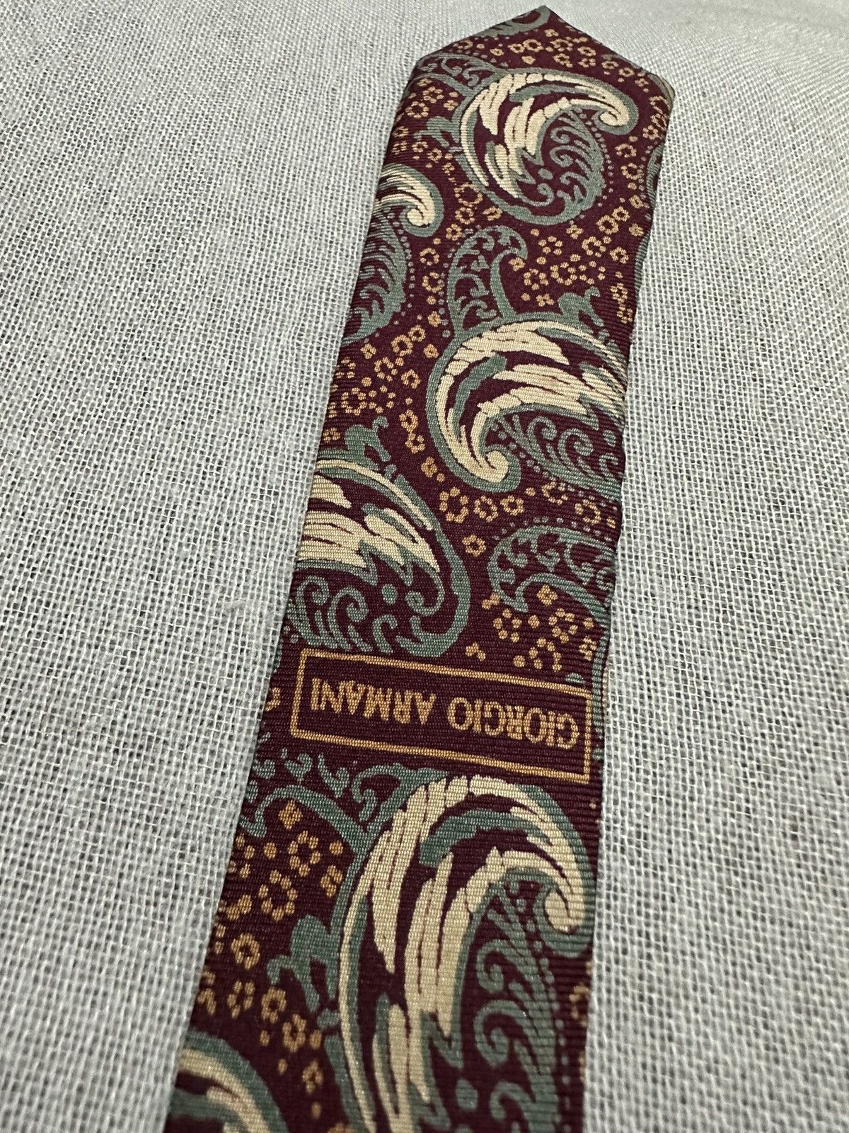Giorgio Armani Giorgio Armani Tie Size ONE SIZE - 5 Thumbnail