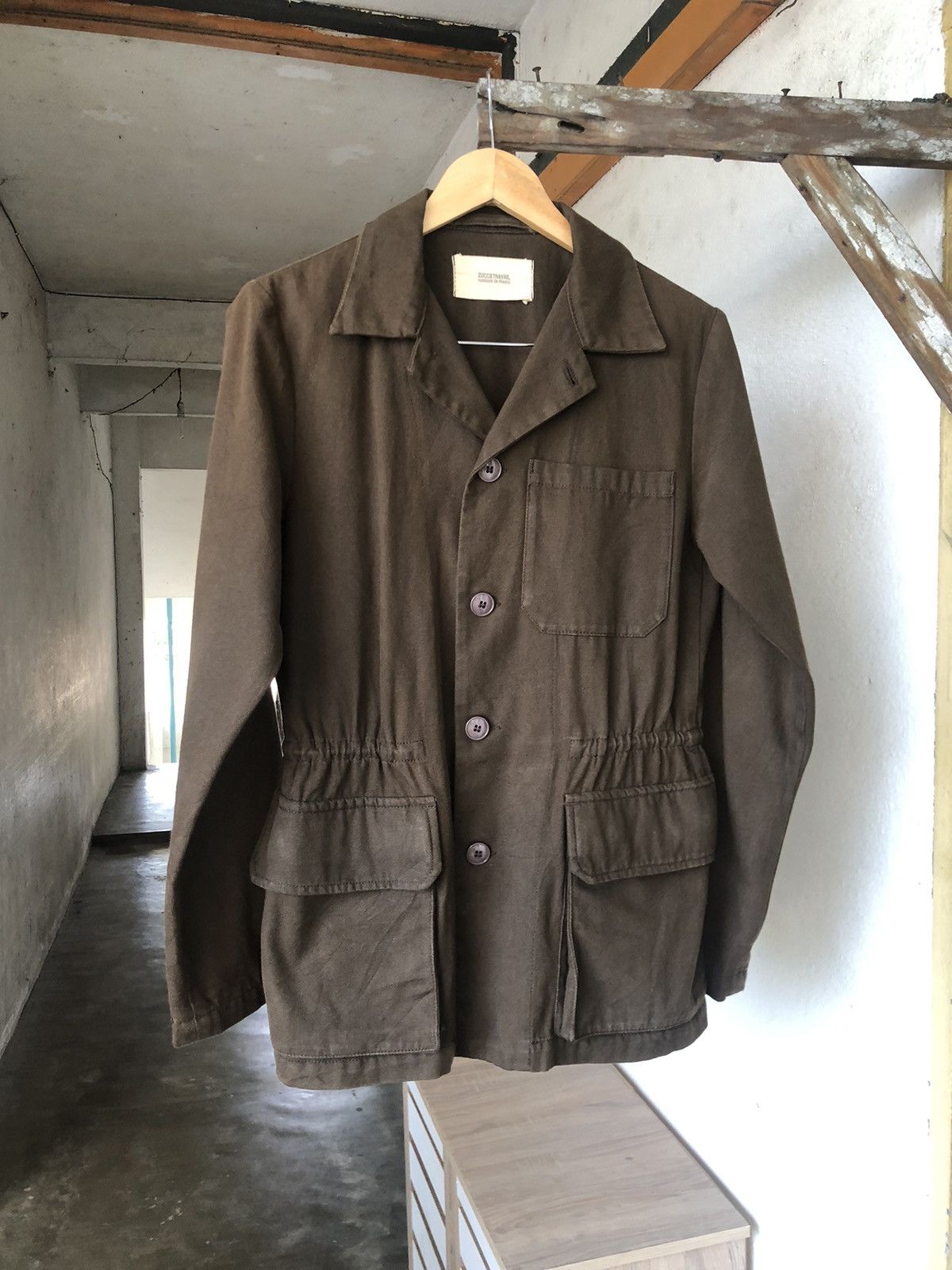 CABANE de ZUCCa Vintage Zucca Travail by Issey Miyake Button Up Jacket Size US S / EU 44-46 / 1 - 4 Thumbnail