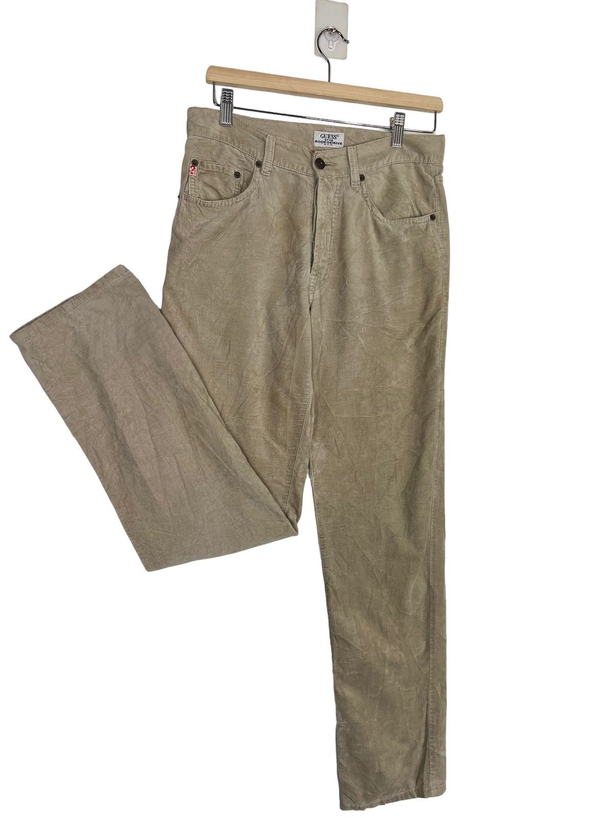 Guess 🔥 GUESS RODEO DRIVE CORDUROY Size US 29 - 3 Thumbnail