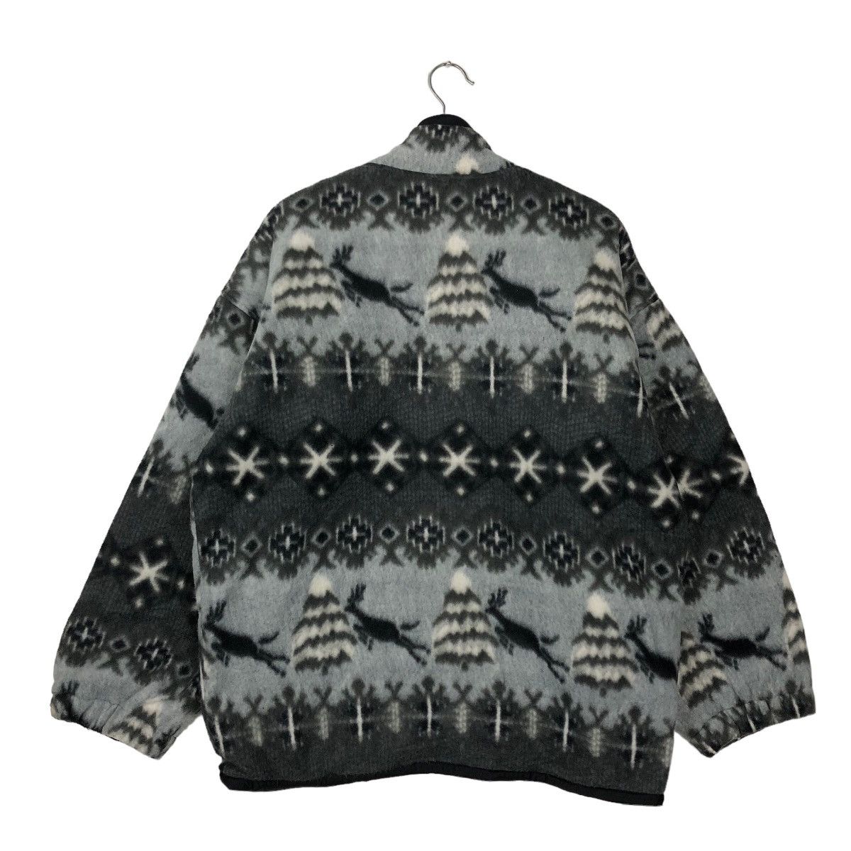 Japanese Brand VINTAGE FLEECE JACKET POP ART OVERPRINT Size US M / EU 48-50 / 2 - 7 Thumbnail