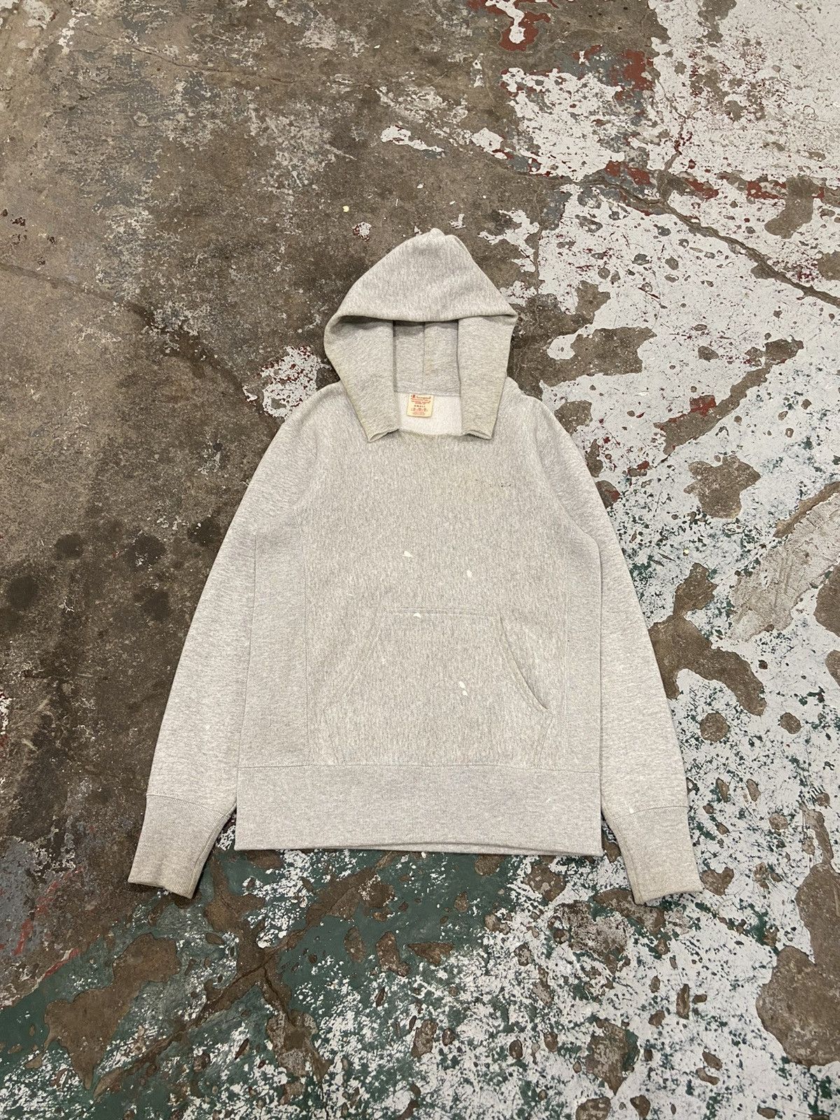 Champion Champion Reverse Weave Grey Painter Hoodie Size US S / EU 44-46 / 1 - 1 Thumbnail