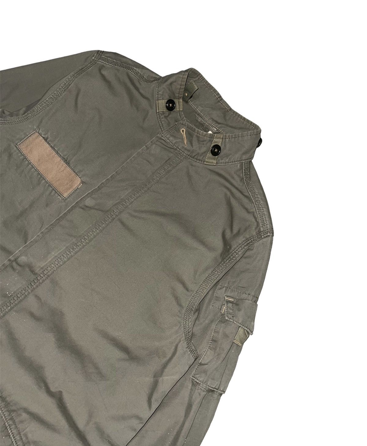 Gap × Vintage Y2k Military Gap Snap Button Zipper Jacket Size US M / EU 48-50 / 2 - 9 Thumbnail