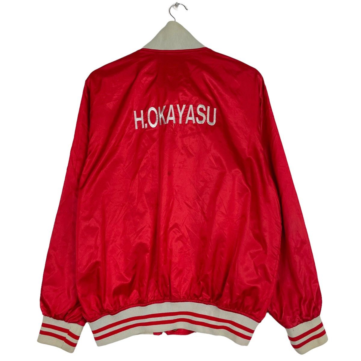 Japanese Brand × Sports Specialties × Vintage 💥ZETT JAPAN BASEBALL SNAP VARSITY JACKET Size US L / EU 52-54 / 3 - 9 Thumbnail