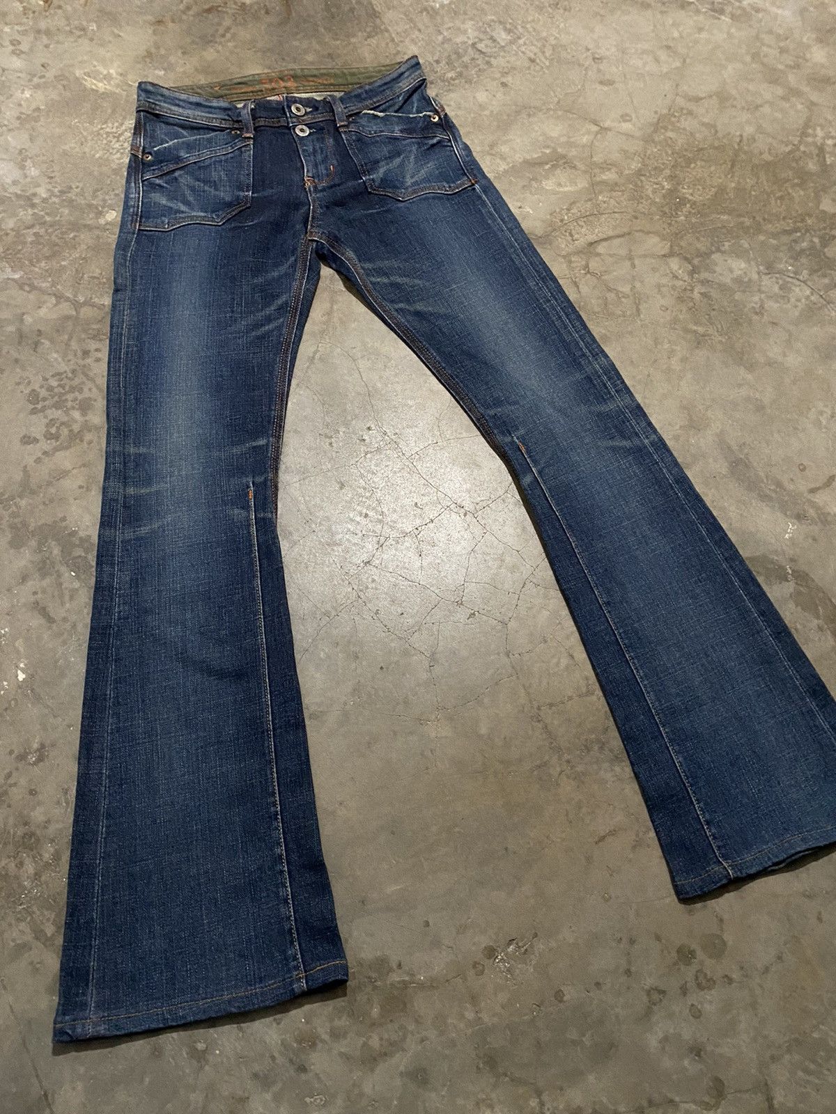 Edwin × Hysteric Glamour × Tornado Mart Flare Jeans Miss Edwin 503 53371S Flared Jeans Size 28" / US 6 / IT 42 - 5 Thumbnail