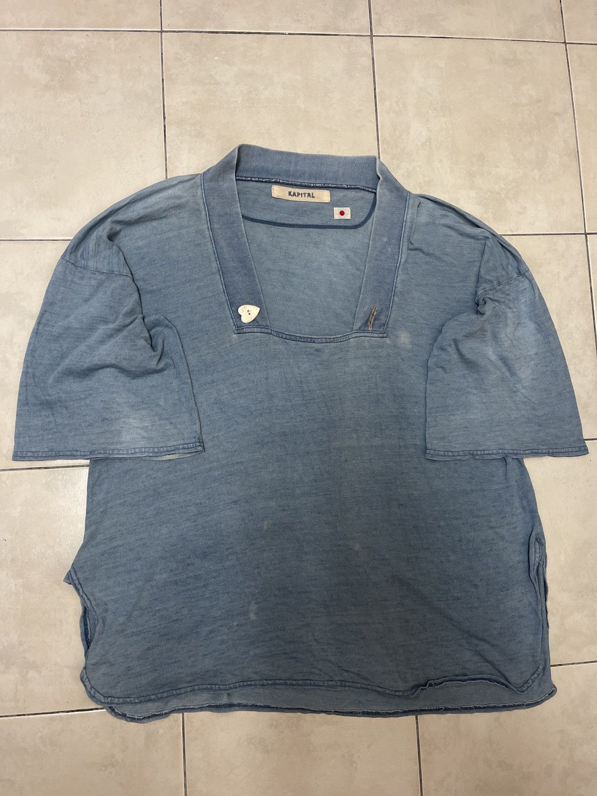 Japanese Brand × Kapital 🇯🇵VINTAGE KAPITAL KIRO HIRATA SUN FADED VERY RARE Size US S / EU 44-46 / 1 - 1 Thumbnail
