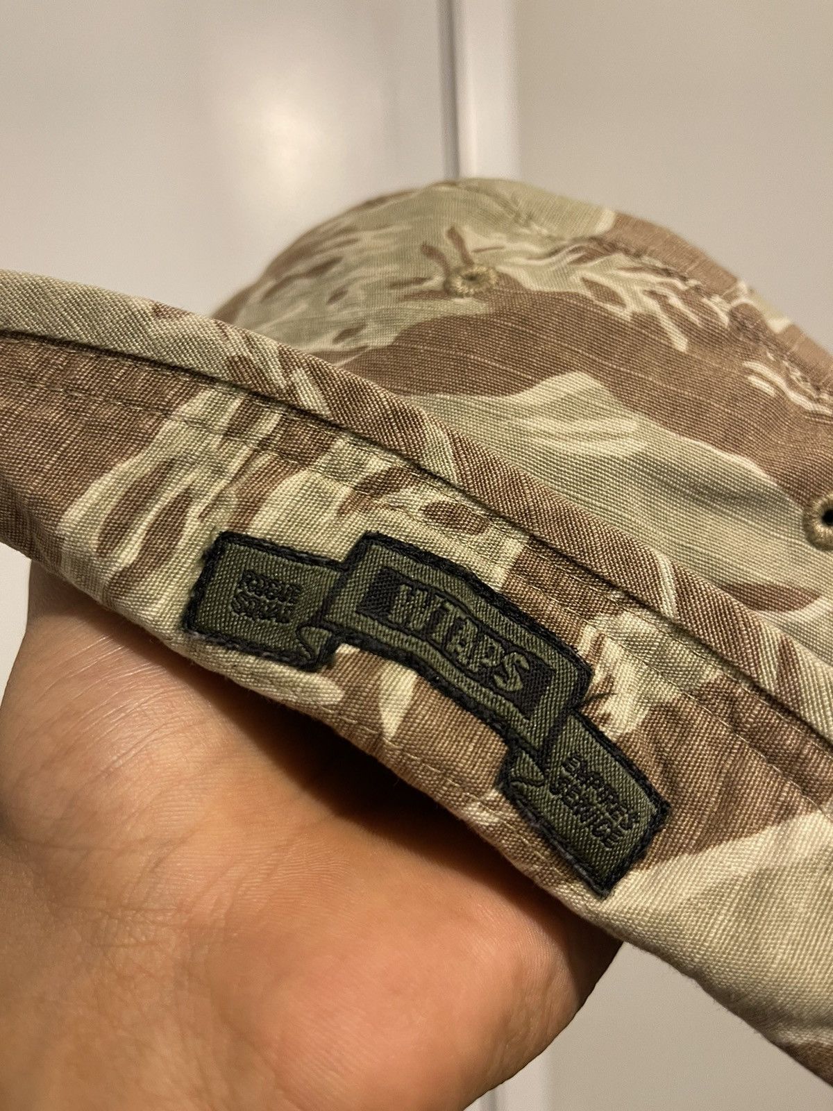 Japanese Brand × Vintage × Wtaps Vintage WTAPS Tiger Camo Boonie Hat Size ONE SIZE - 3 Thumbnail