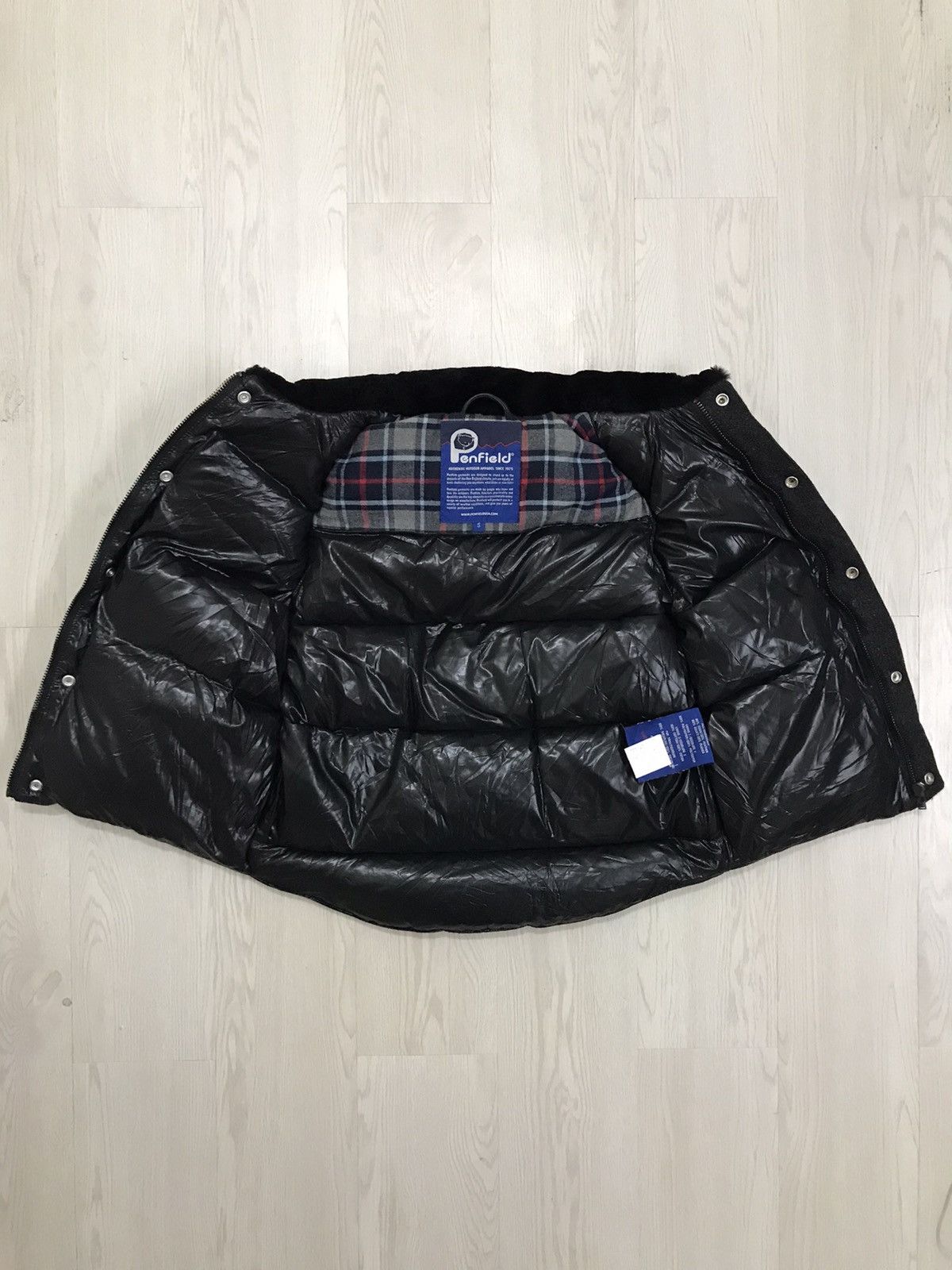 Penfield Penfield Wool Vest Leather Made In USA Size US S / EU 44-46 / 1 - 12 Thumbnail