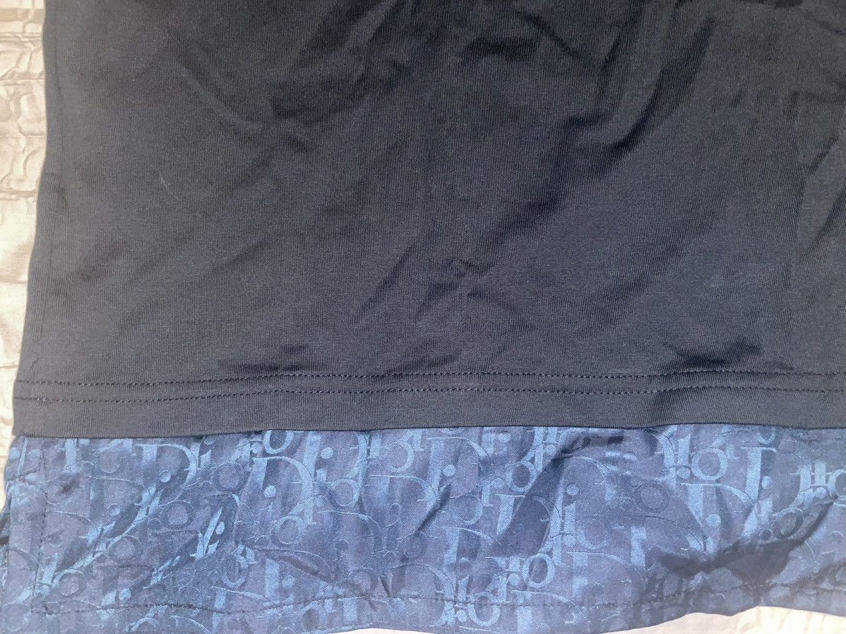 Dior Dior Homme Oblique Jacquard Layered T-Shirt Size US XL / EU 56 / 4 - 11 Thumbnail