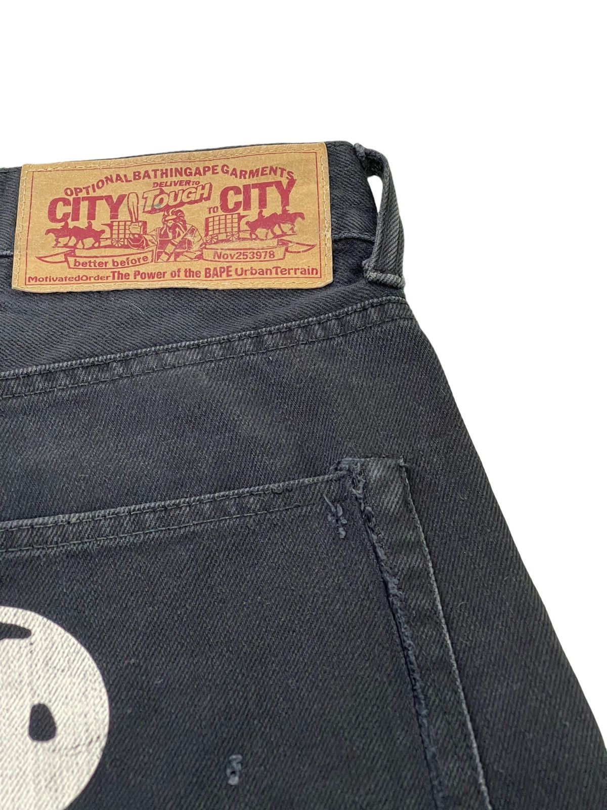 Bape Multi Logo Denim Size US 34 / EU 50 - 12 Thumbnail
