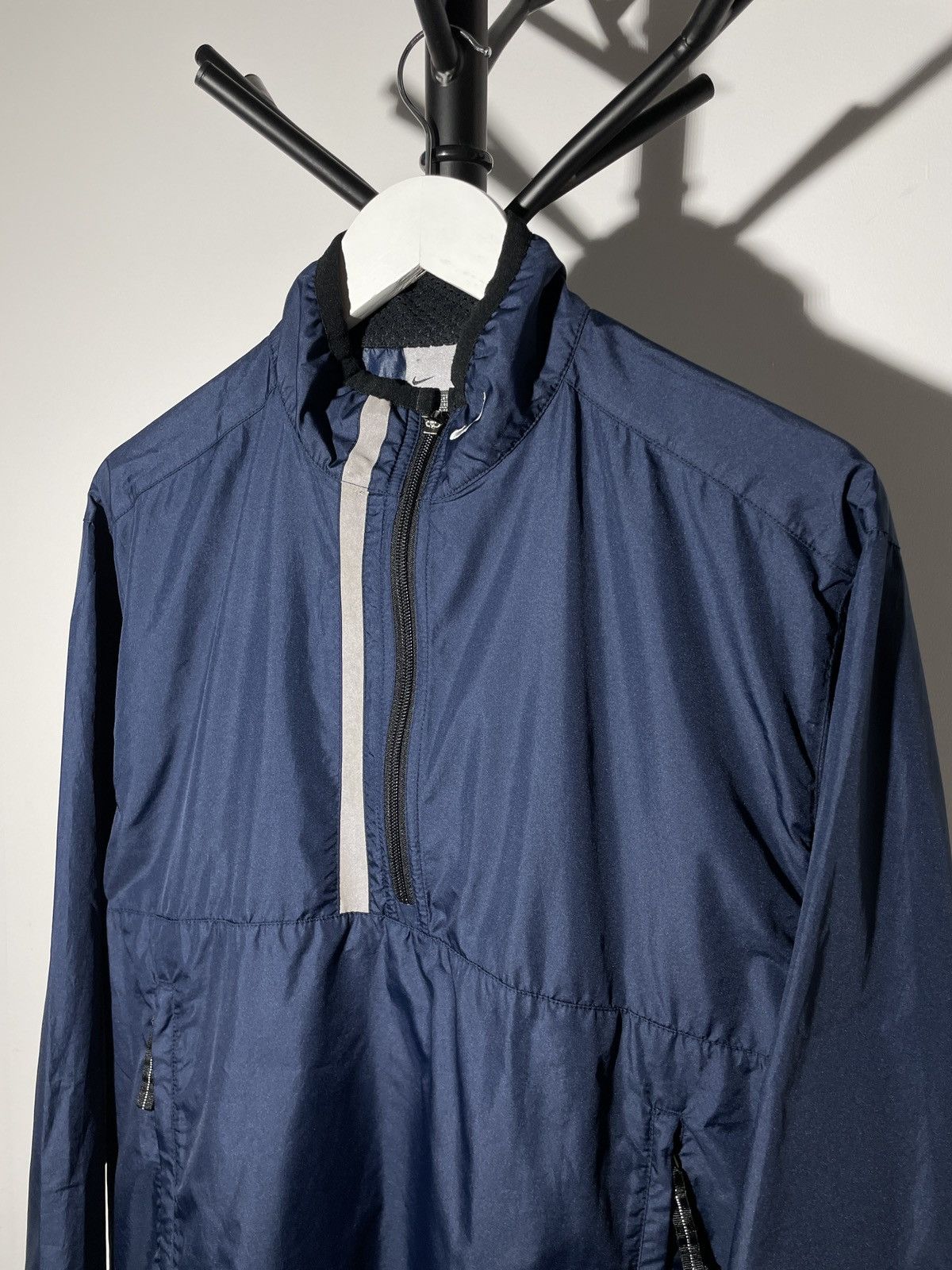 Nike × Vintage Vintage Y2K Nike Light Anorak Jacket Reflective Size US M / EU 48-50 / 2 - 2 Thumbnail