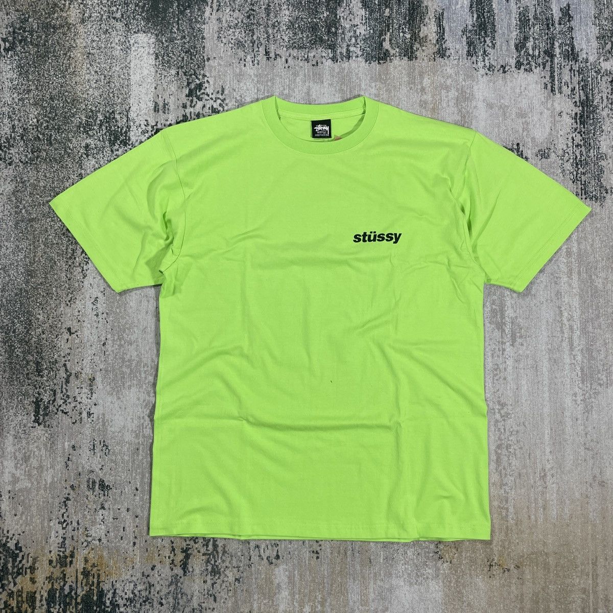 Stussy STUSSY " POPSICLE " TEE KEYLIME // LARGE Size US L / EU 52-54 / 3 - 2 Thumbnail