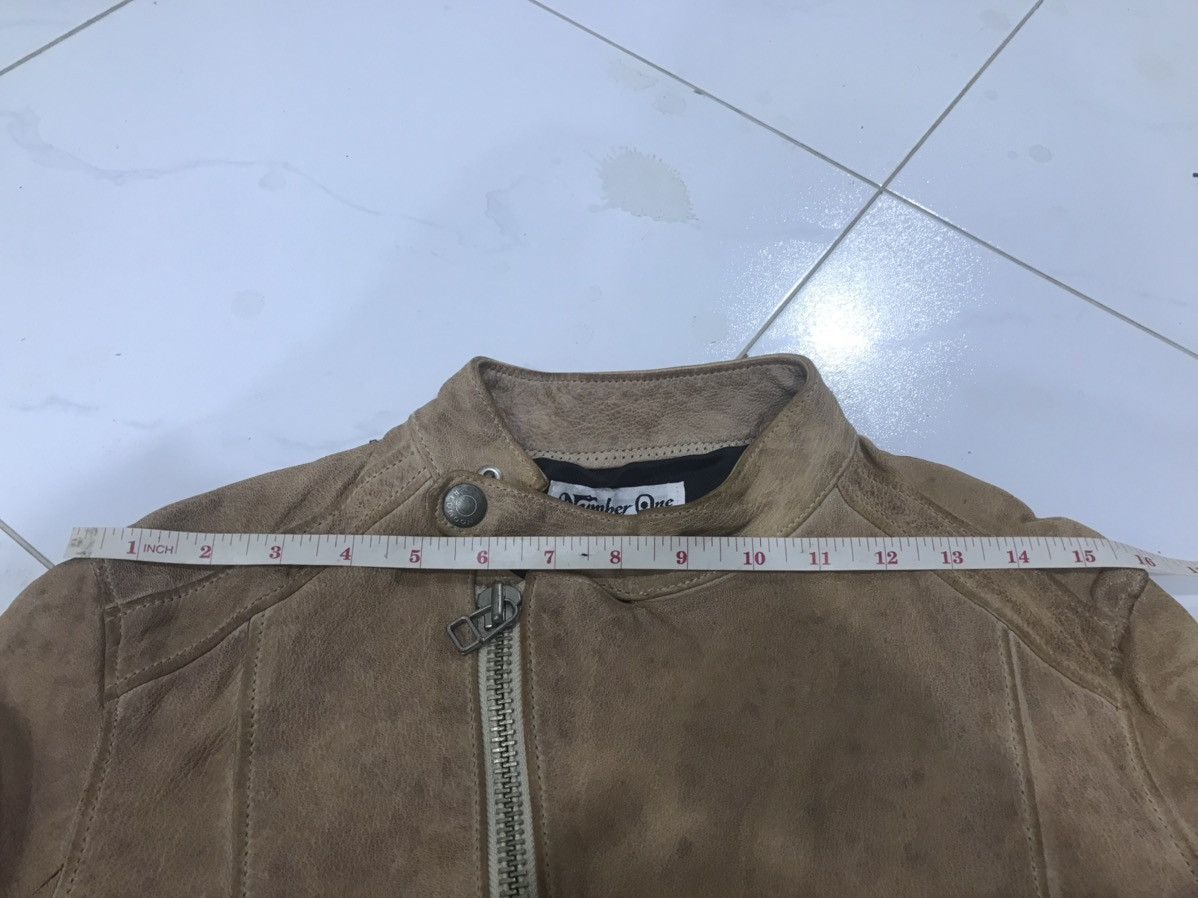 Japanese Brand NUMBER ONE LEATHER JACKET Size US S / EU 44-46 / 1 - 15 Thumbnail