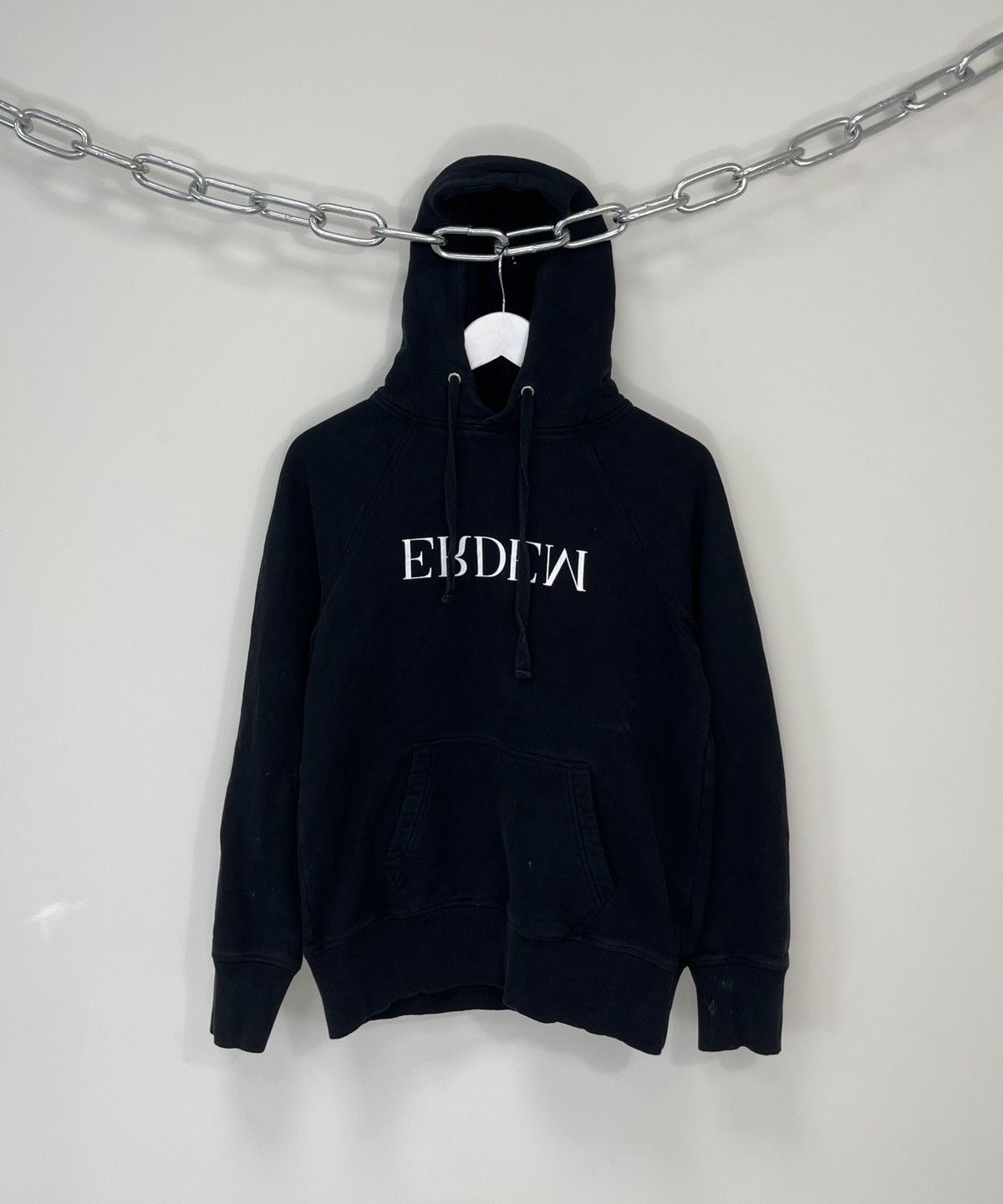 H M Erdem x H M Big Logo Black Y2K Hoodie Grailed