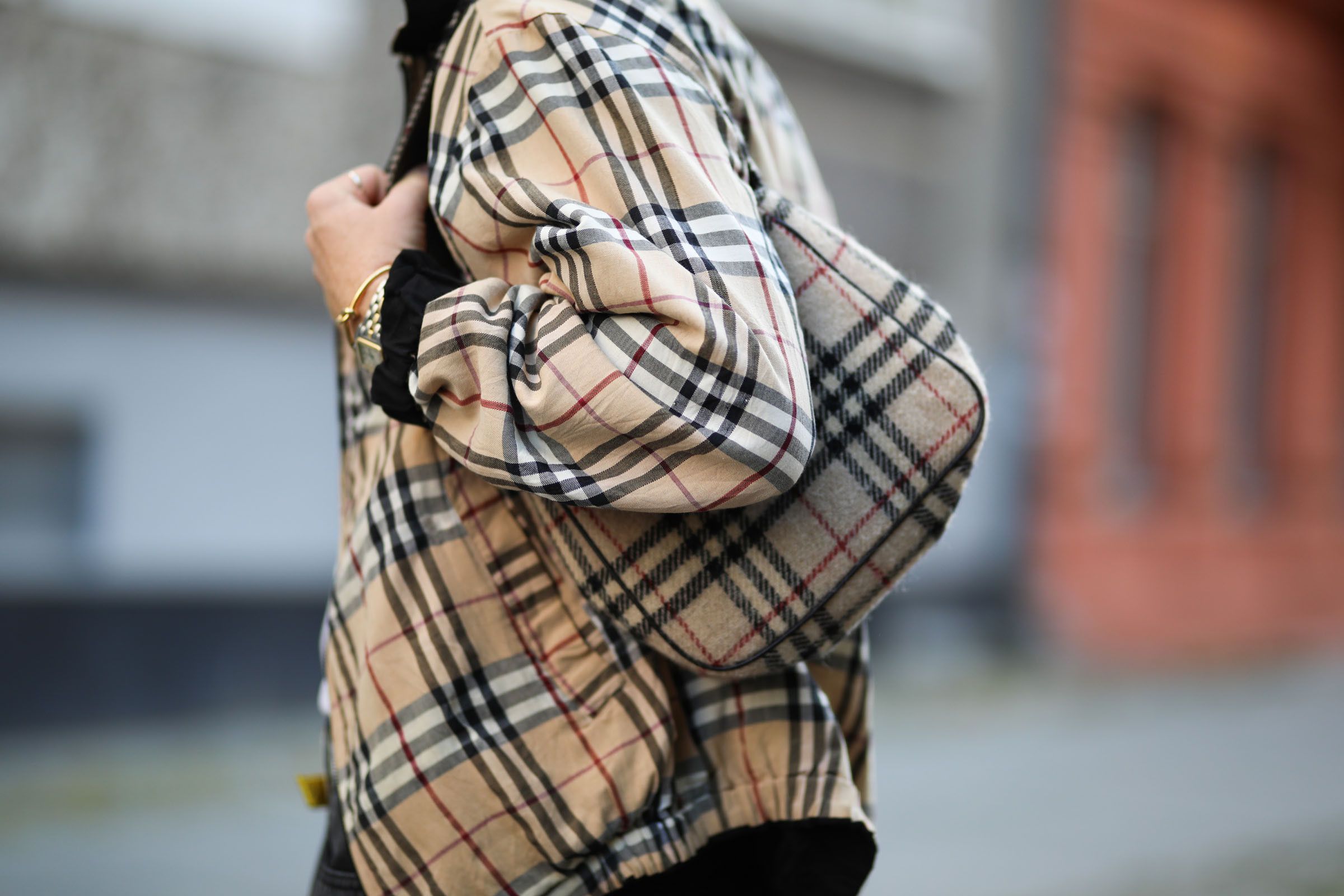 Burberry check pattern best sale