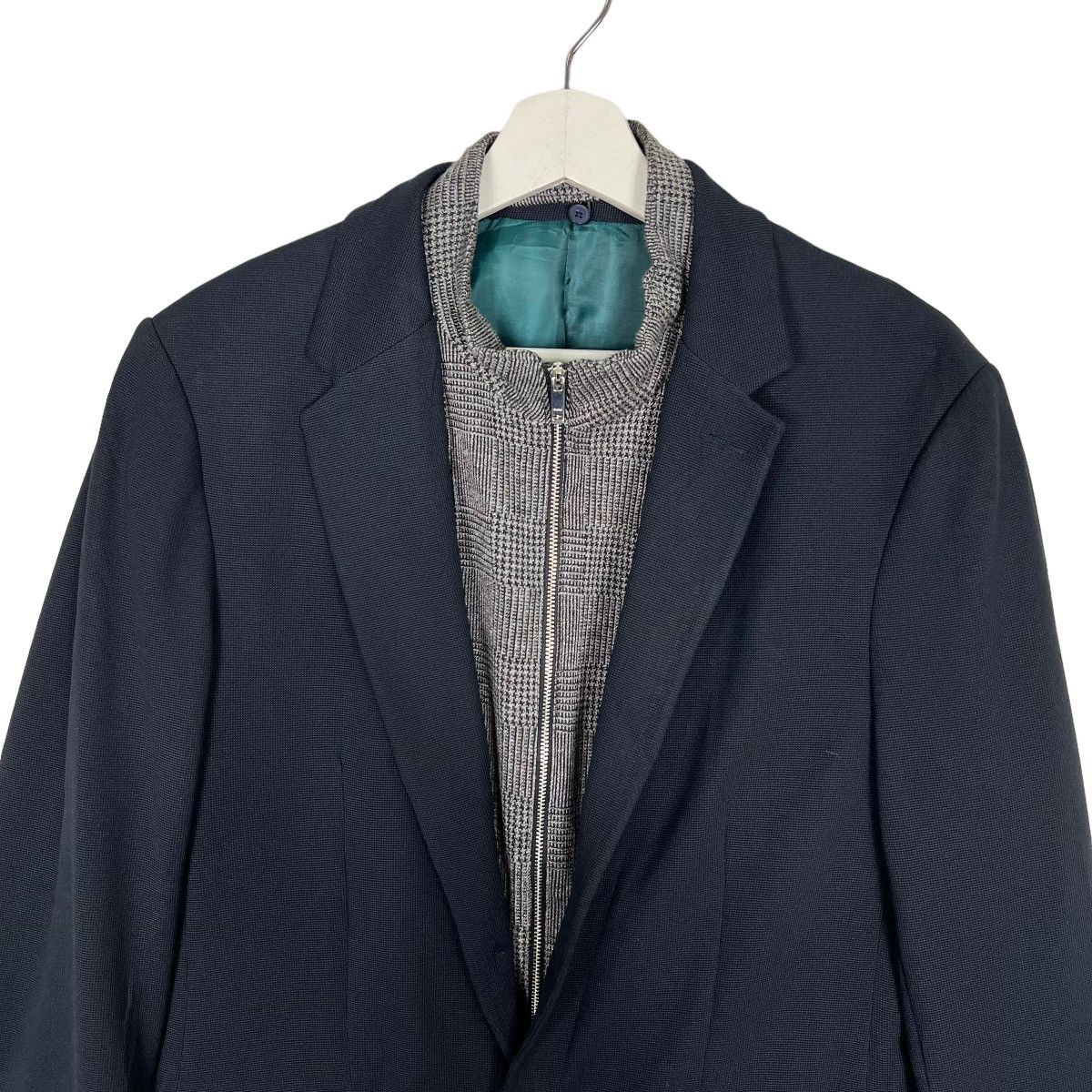 Japanese Brand × Zara 🔥 ZARA LAYERED BLAZER JACKET Size US L / EU 52-54 / 3 - 3 Thumbnail