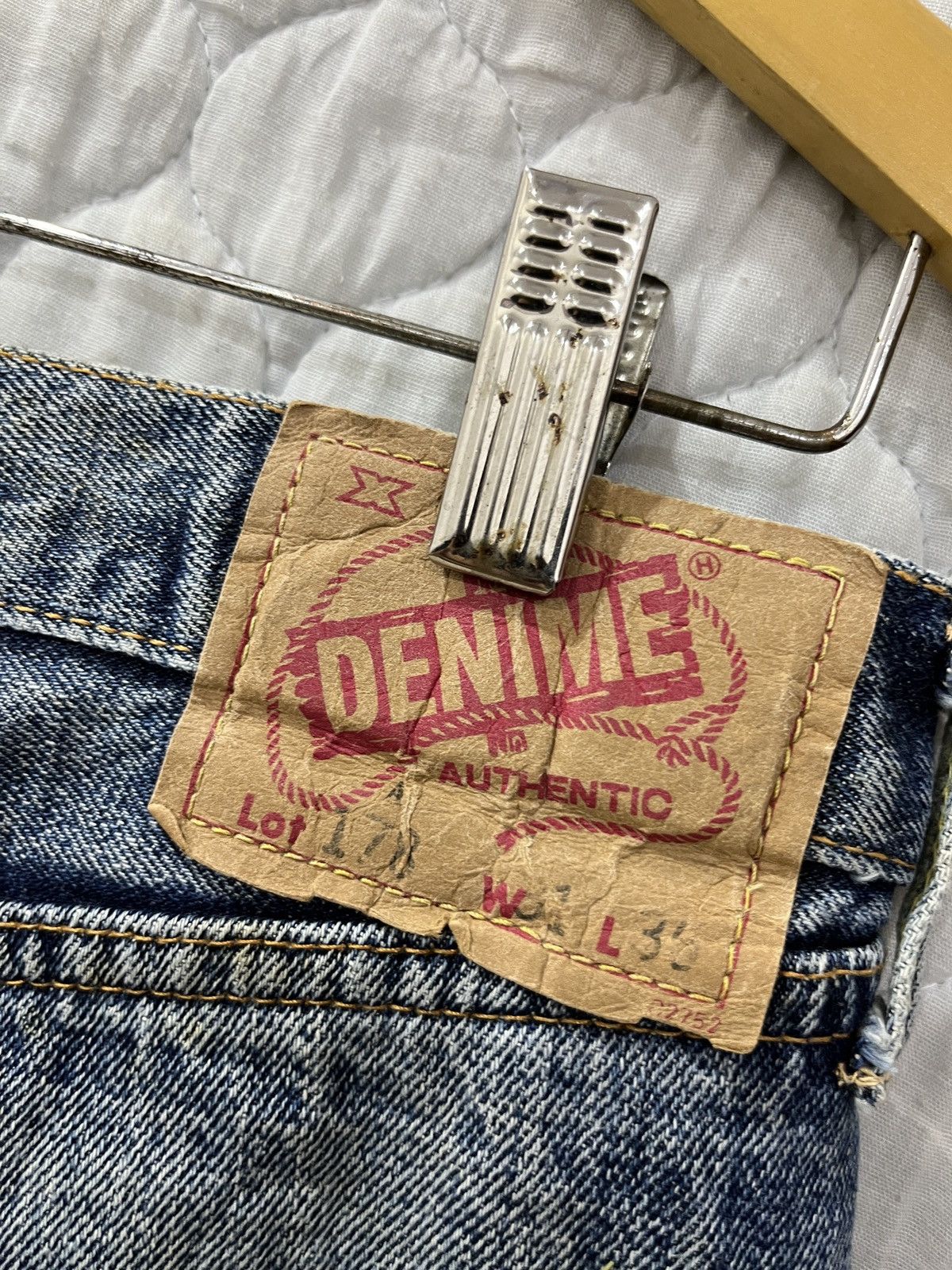 Denime (Uuuu)🔥💣 ARCHIVE DENIME JAPAN JEANS Size US 30 / EU 46 - 9 Thumbnail