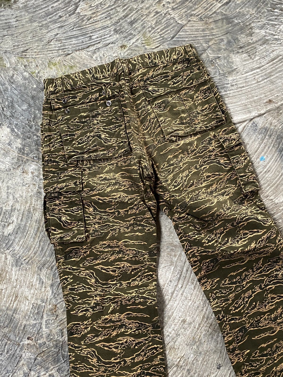 Other 🔥RARE❗️Vintage BIG SMITH Tiger Stripe Cargo pant Size US 30 / EU 46 - 12 Thumbnail