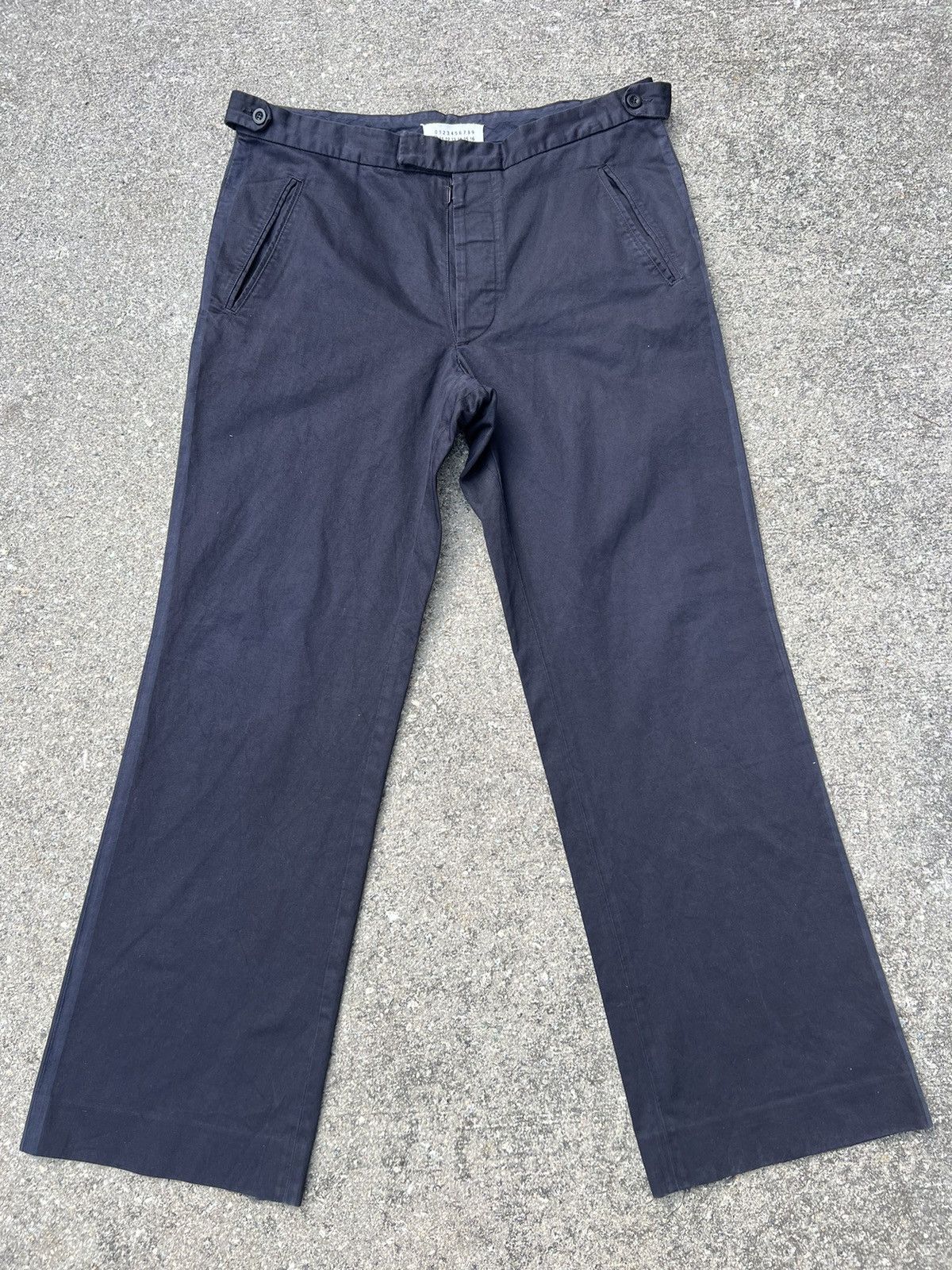 image of Maison Margiela Vintage Martin Margiela Tuxedo Trouser Pant in Black, Men's (Size 34)