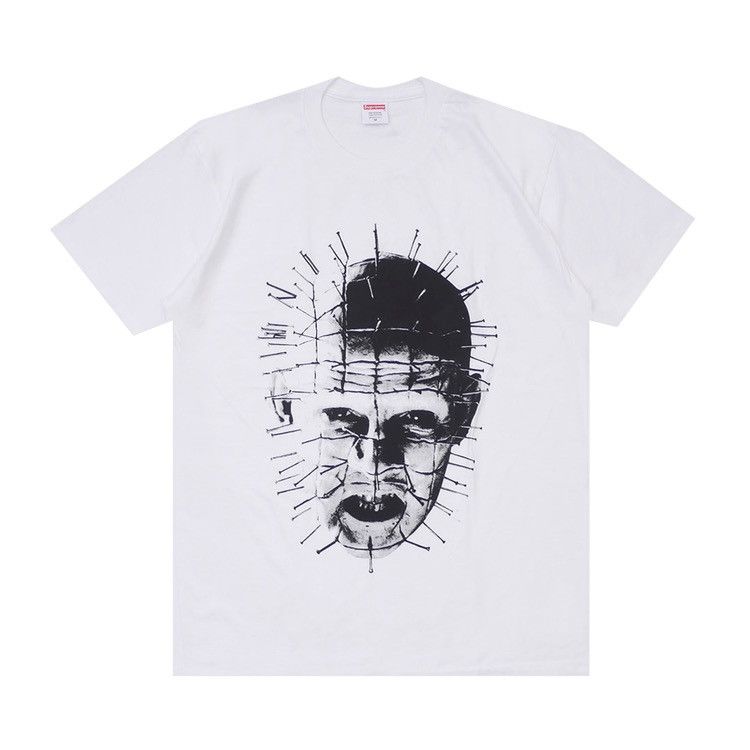 image of Supreme Hellraiser Pinhead T Shirt White Ss18, Men's (Size XL)