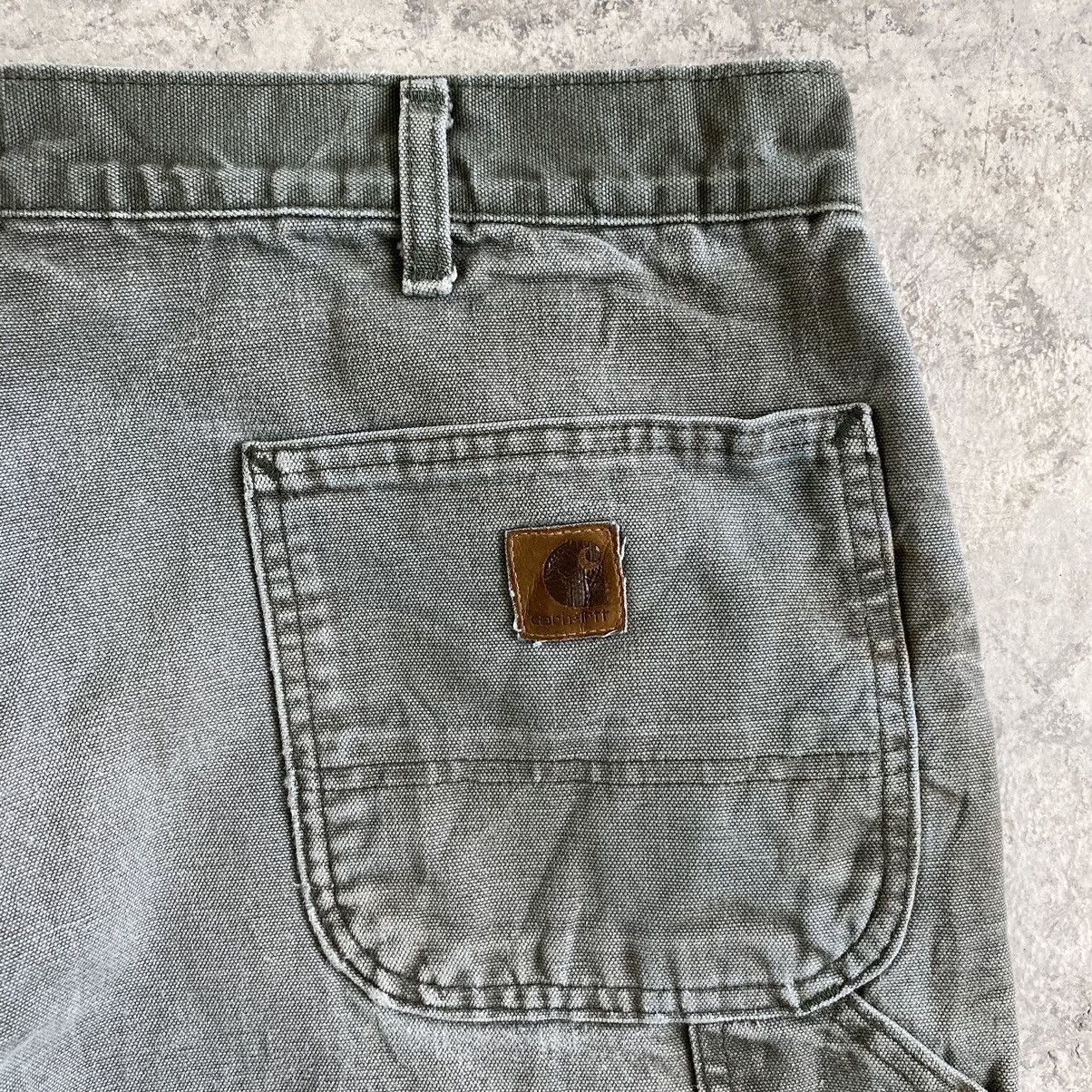Carhartt × Vintage Vintage Carhartt Blanket Lined Carpenter Pants Size US 34 / EU 50 - 19 Thumbnail