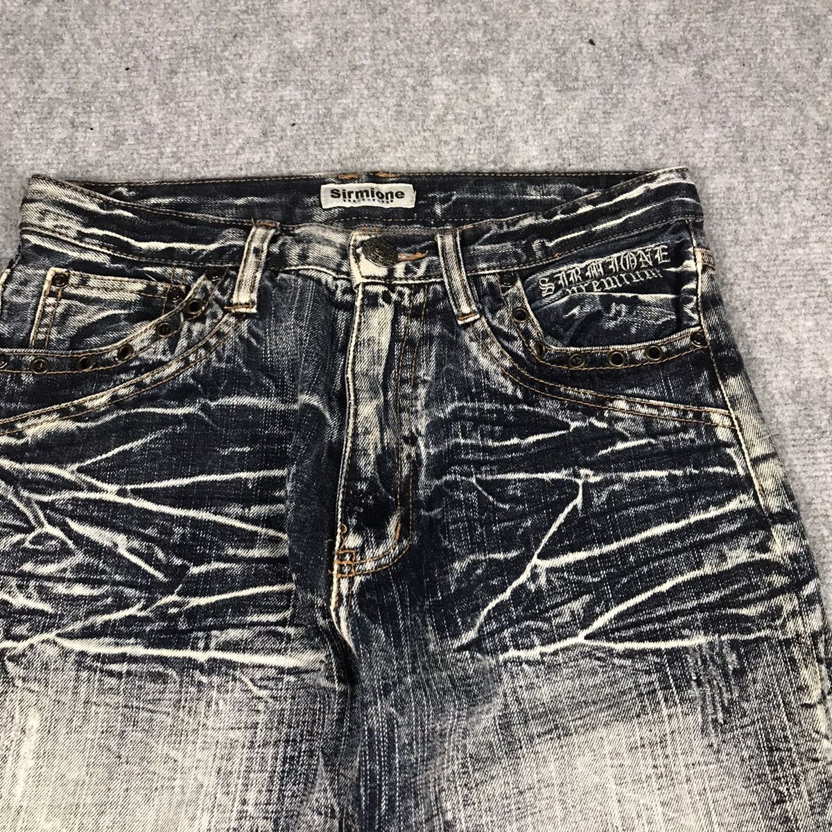 Japanese Brand FLARE JEANS🔥SIRMIONE FADED DENIM PANTS Size US 28 / EU 44 - 5 Thumbnail